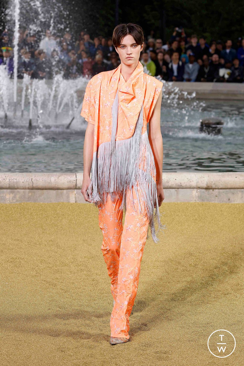 Fashion Week Paris Spring-Summer 2025 look 51 de la collection Kenzo menswear