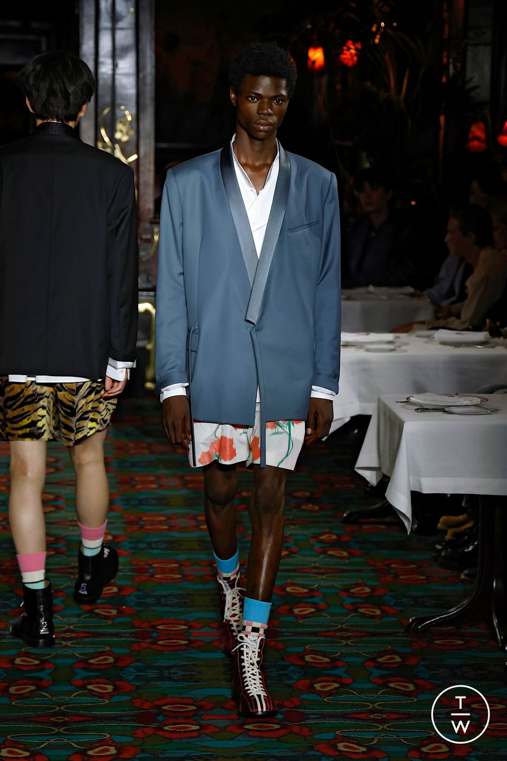 Fashion Week Paris Spring/Summer 2026 look 10 de la collection Kenzo menswear