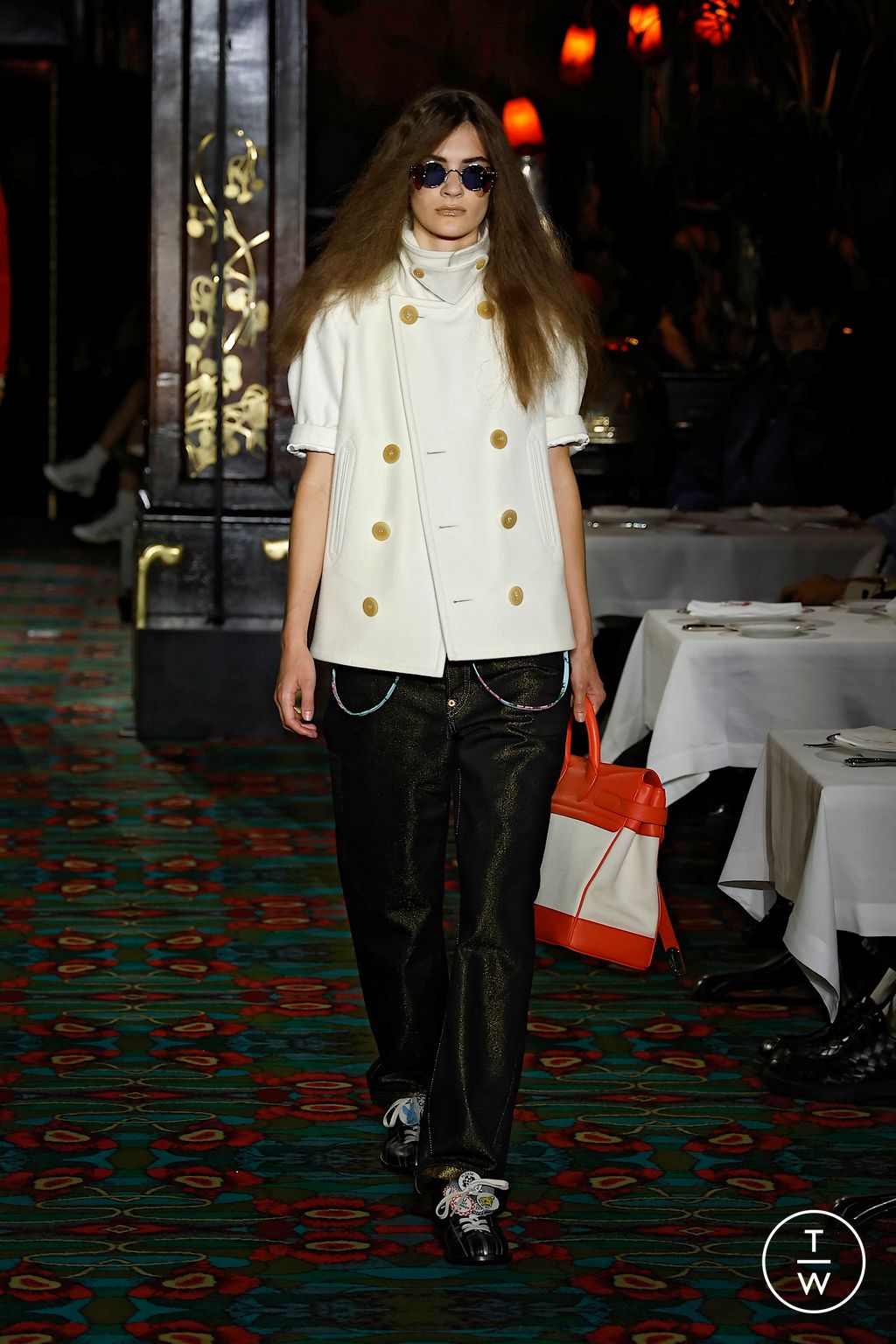 Fashion Week Paris Spring/Summer 2026 look 16 de la collection Kenzo menswear