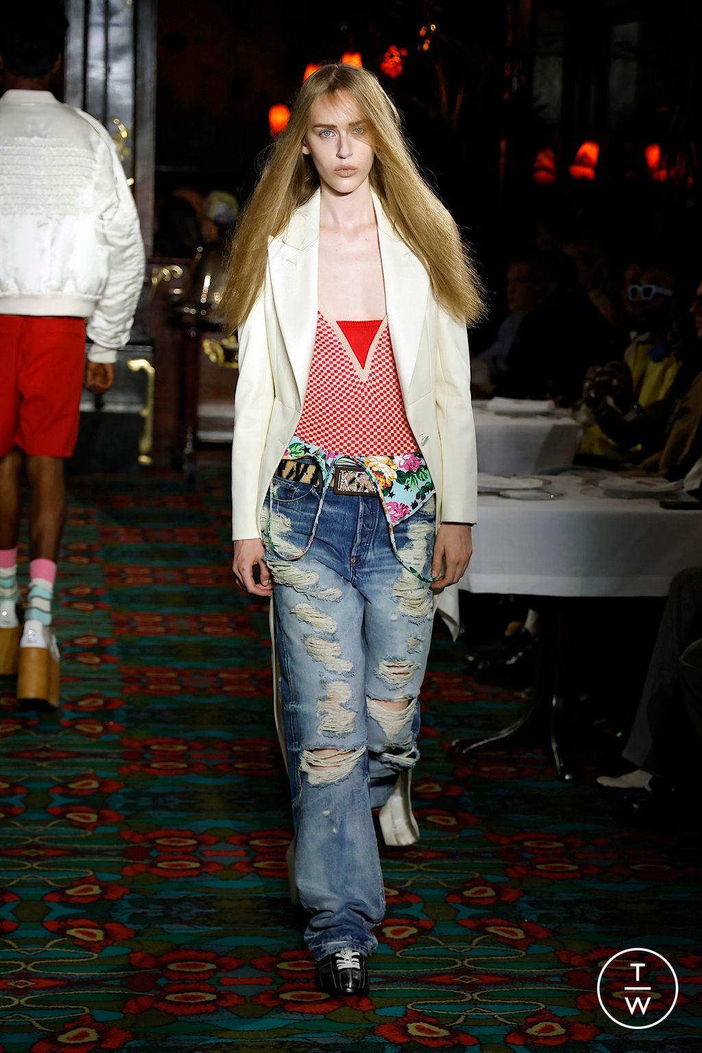 Fashion Week Paris Spring/Summer 2026 look 41 de la collection Kenzo menswear