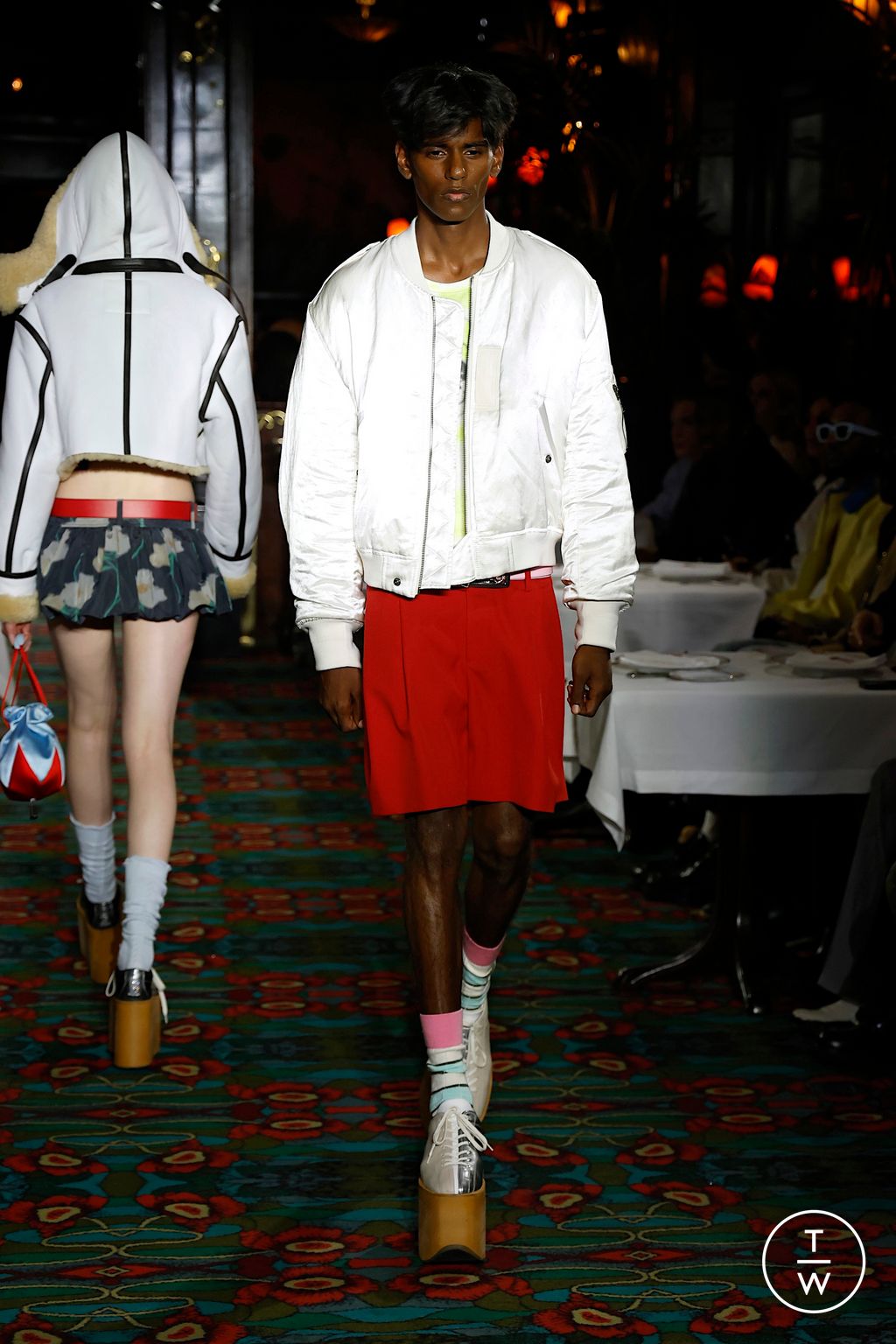 Fashion Week Paris Spring/Summer 2026 look 43 de la collection Kenzo menswear