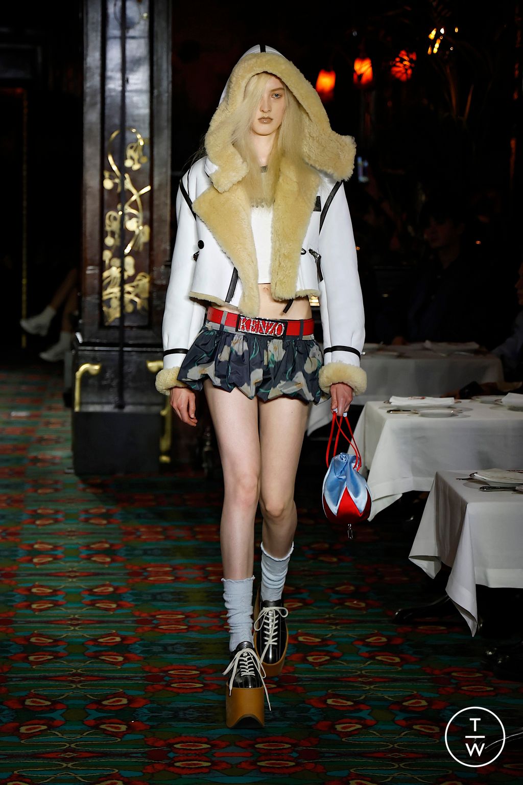Fashion Week Paris Spring/Summer 2026 look 45 de la collection Kenzo menswear