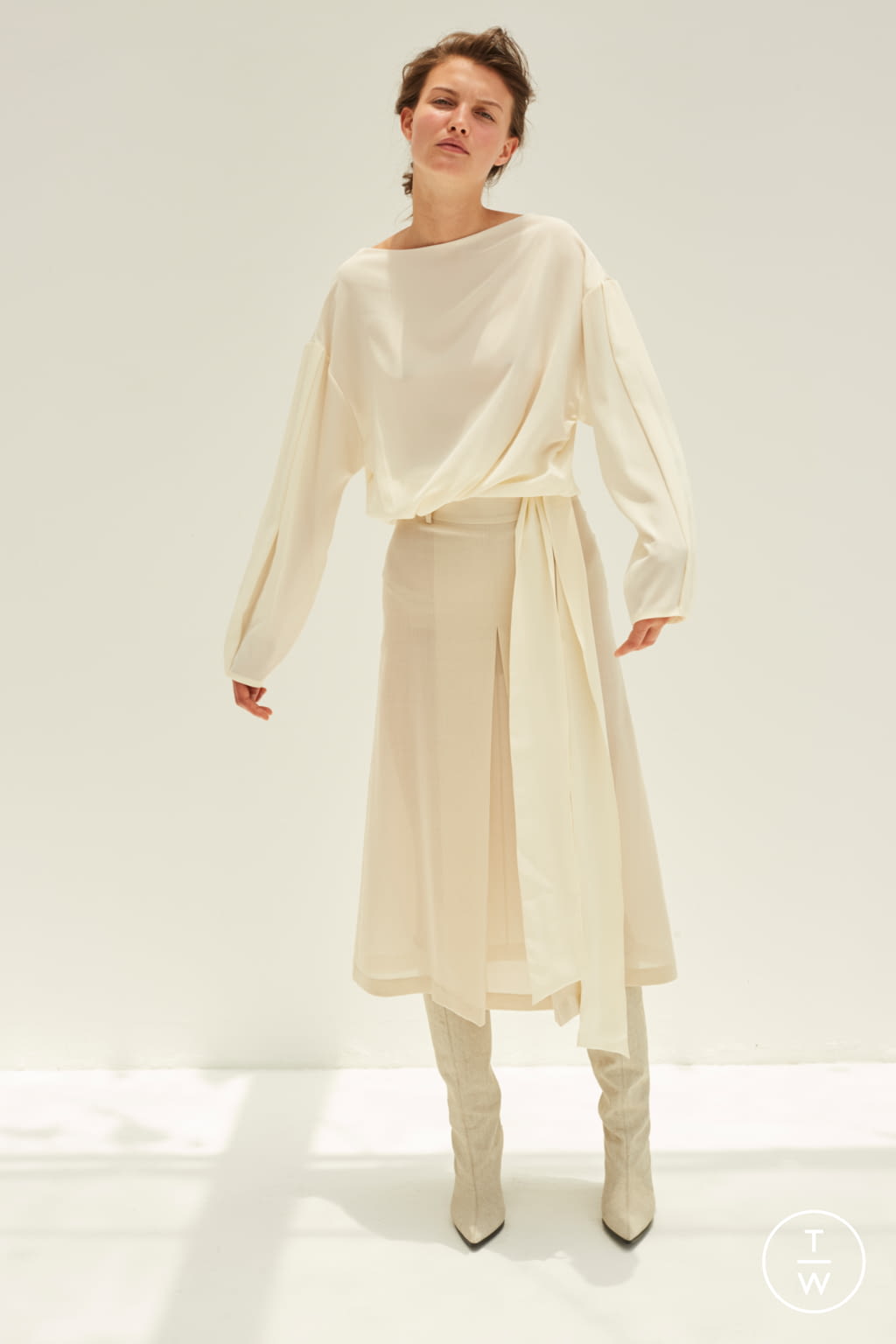 Fashion Week Paris Resort 2020 look 8 de la collection Kristina Fidelskaya womenswear
