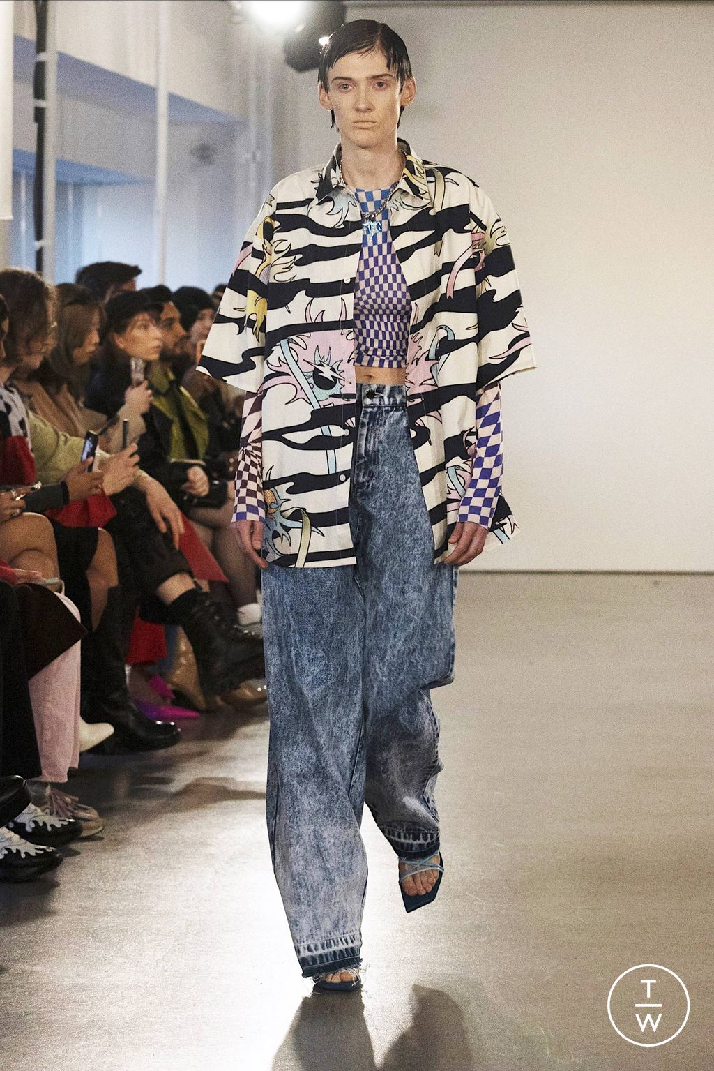 Fashion Week New York Fall/Winter 2023 look 11 from the KGL collection 女装