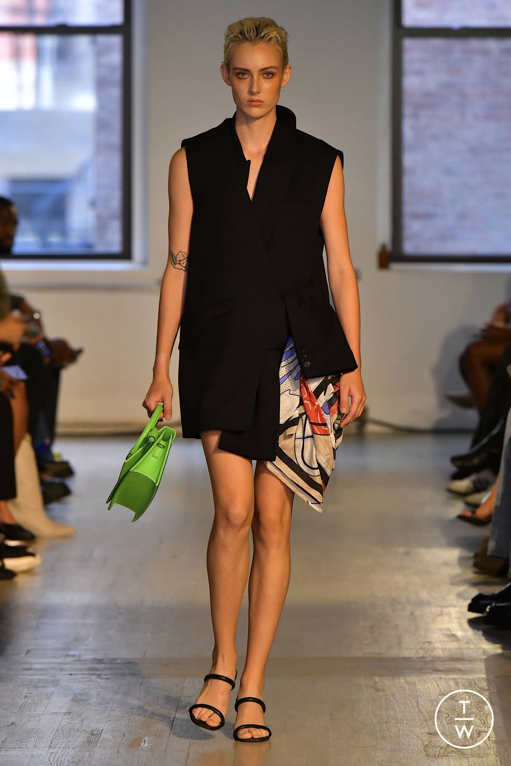 Fashion Week New York Spring/Summer 2024 look 23 from the KGL collection womenswear