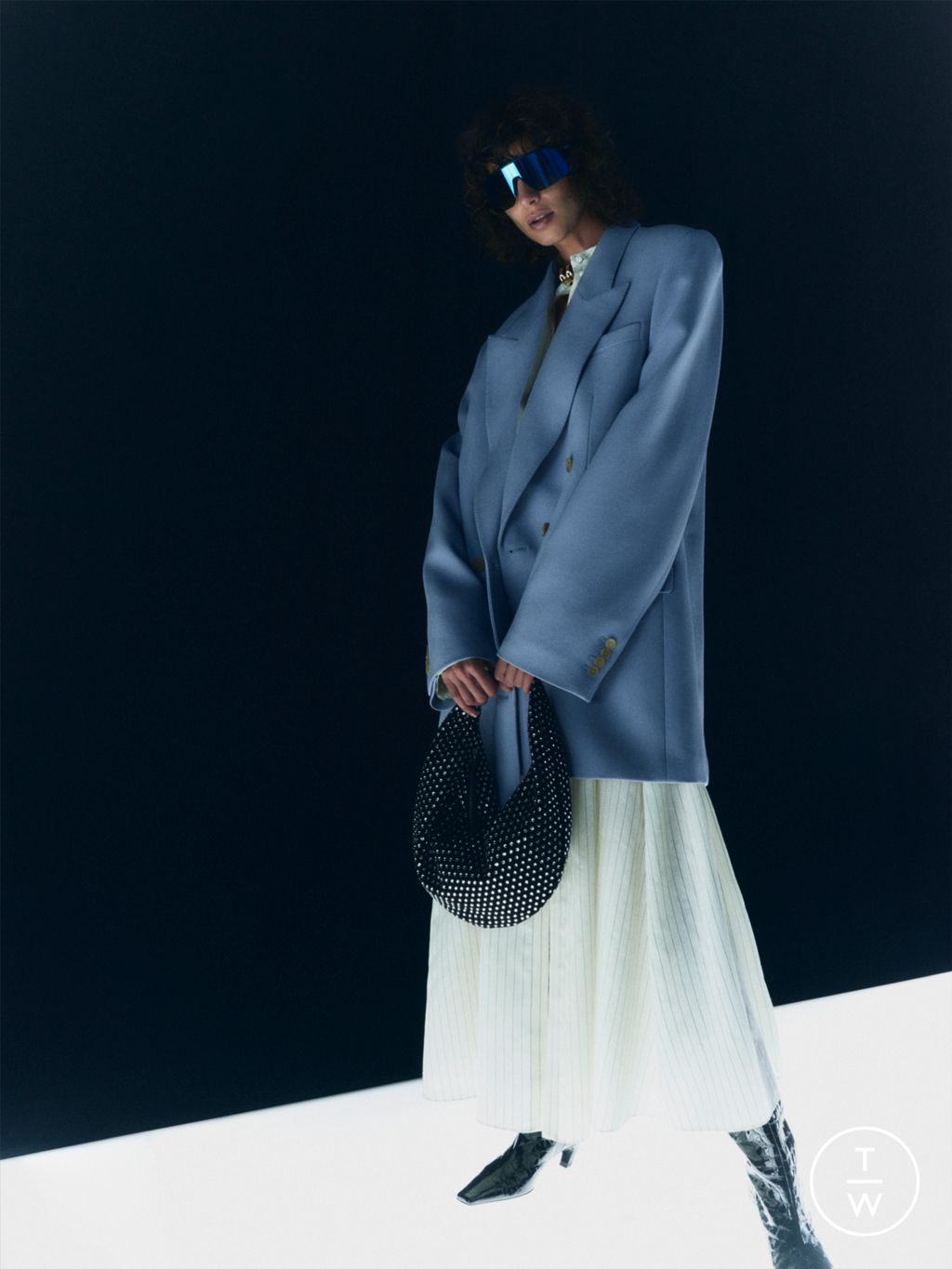 Fashion Week New York Resort 2023 look 33 from the Khaite collection womenswear