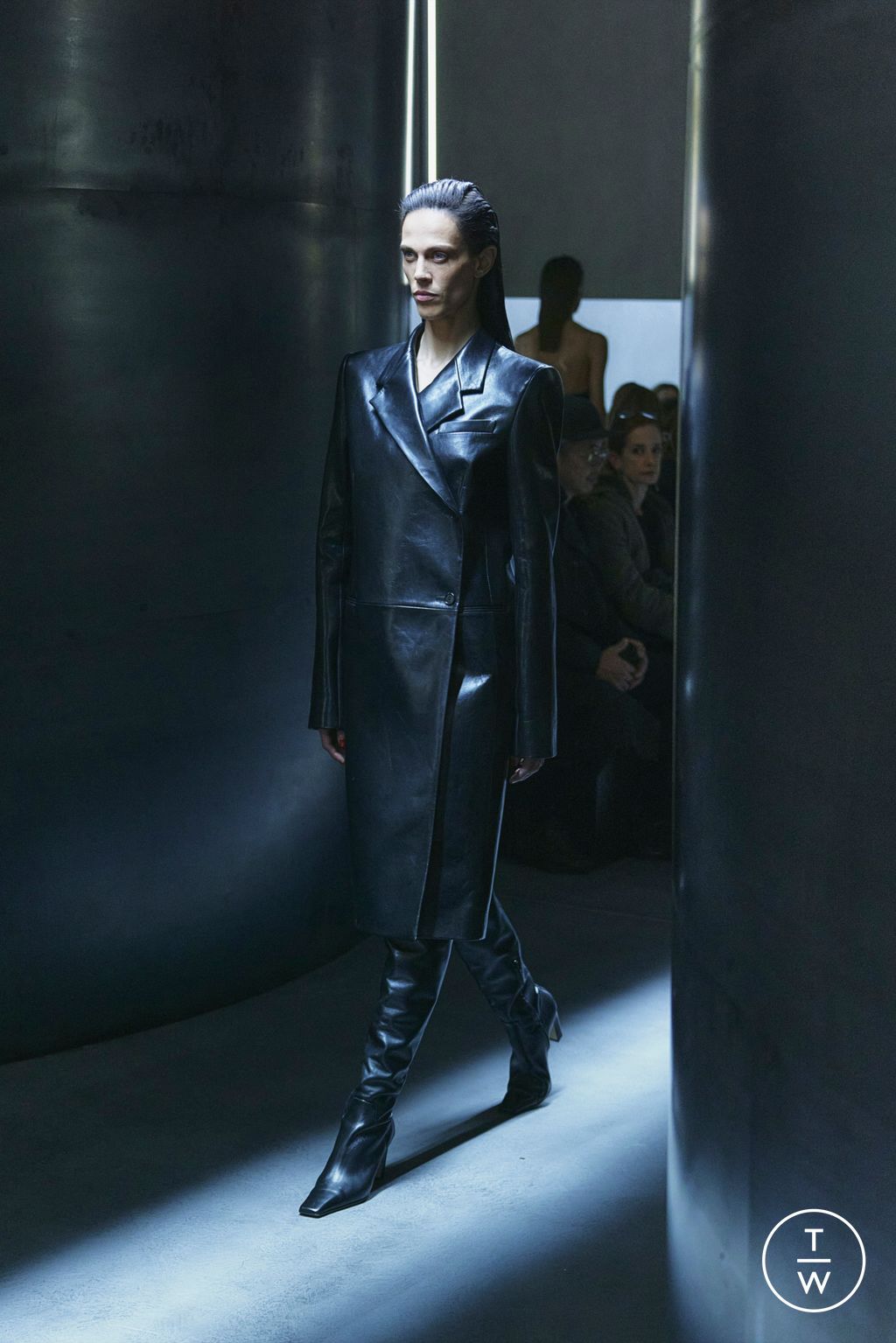 Fashion Week New York Fall/Winter 2023 look 3 from the Khaite collection womenswear