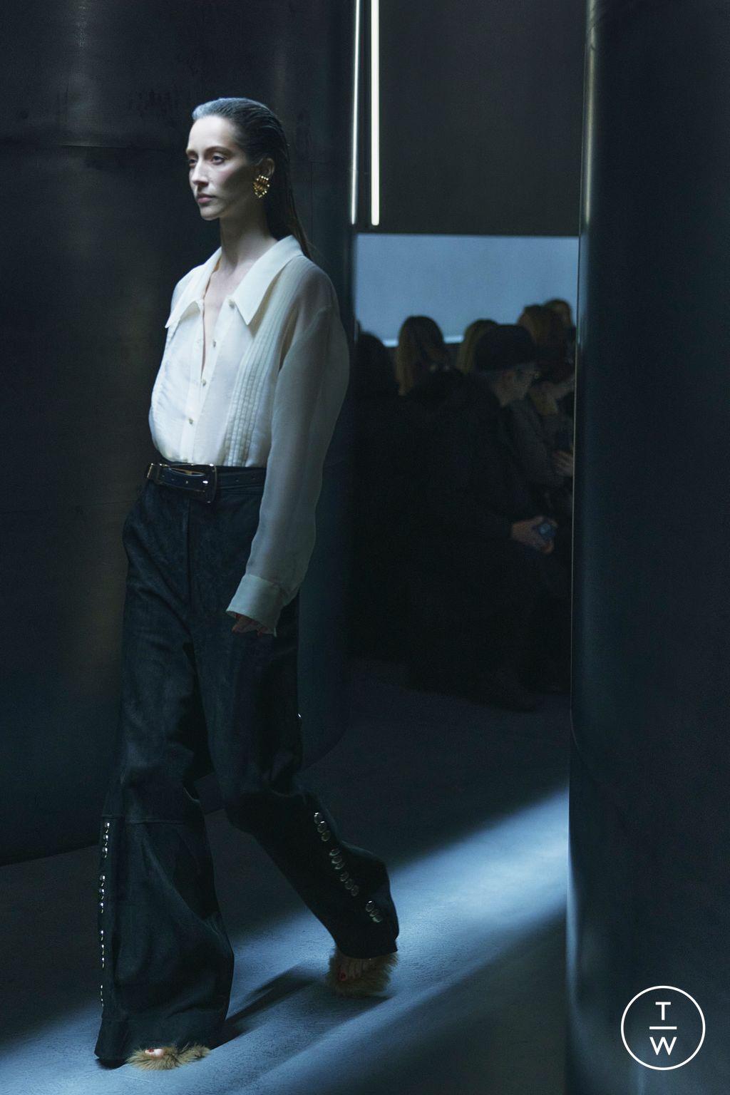 Fashion Week New York Fall/Winter 2023 look 18 de la collection Khaite womenswear