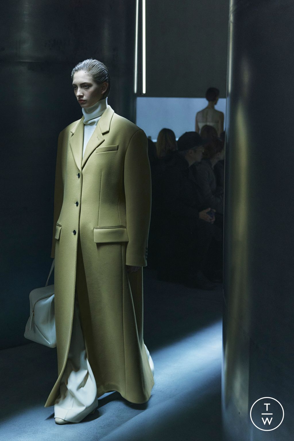 Fashion Week New York Fall/Winter 2023 look 21 from the Khaite collection womenswear