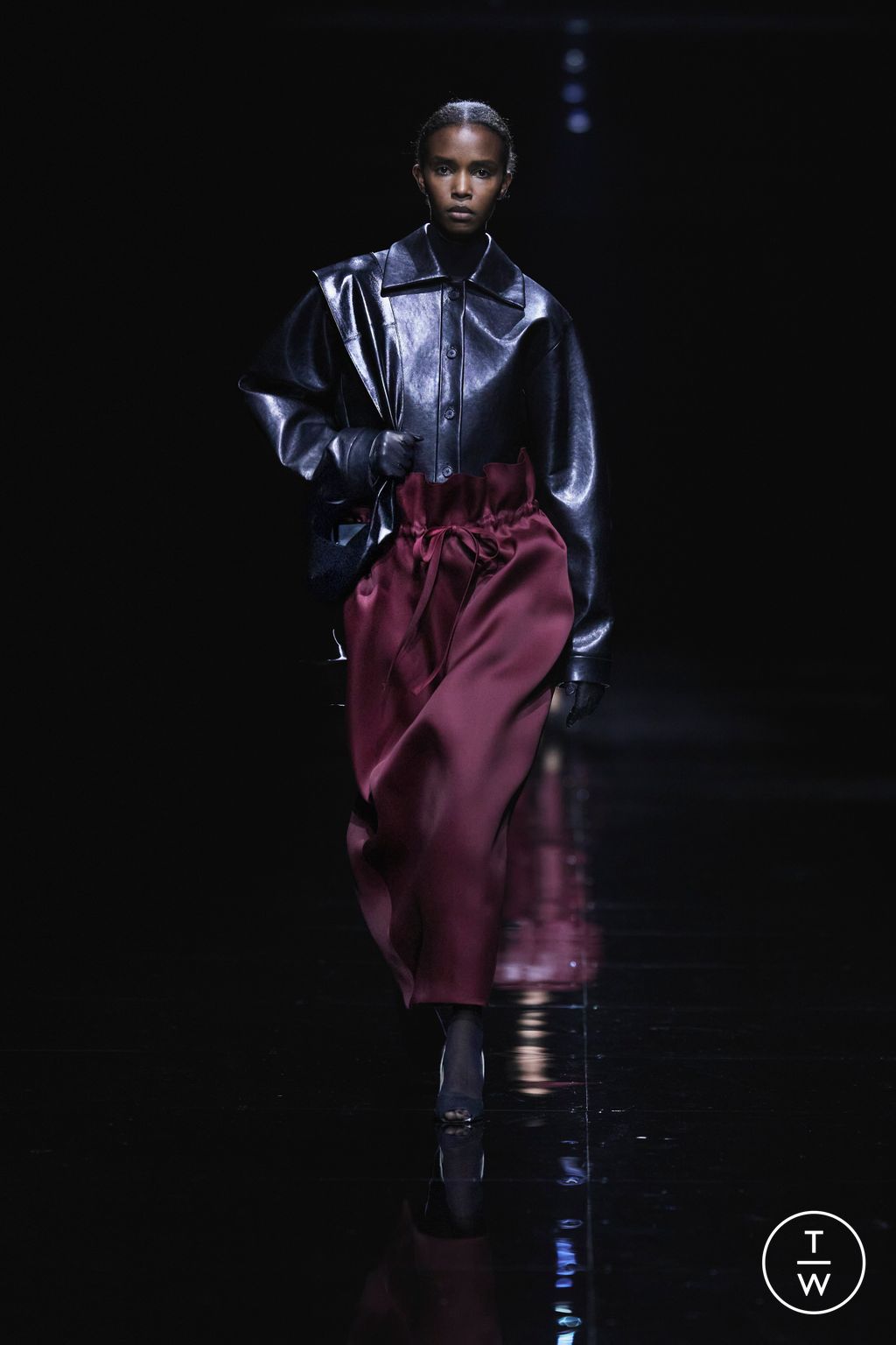 Fashion Week New York Fall/Winter 2024 look 14 de la collection Khaite womenswear