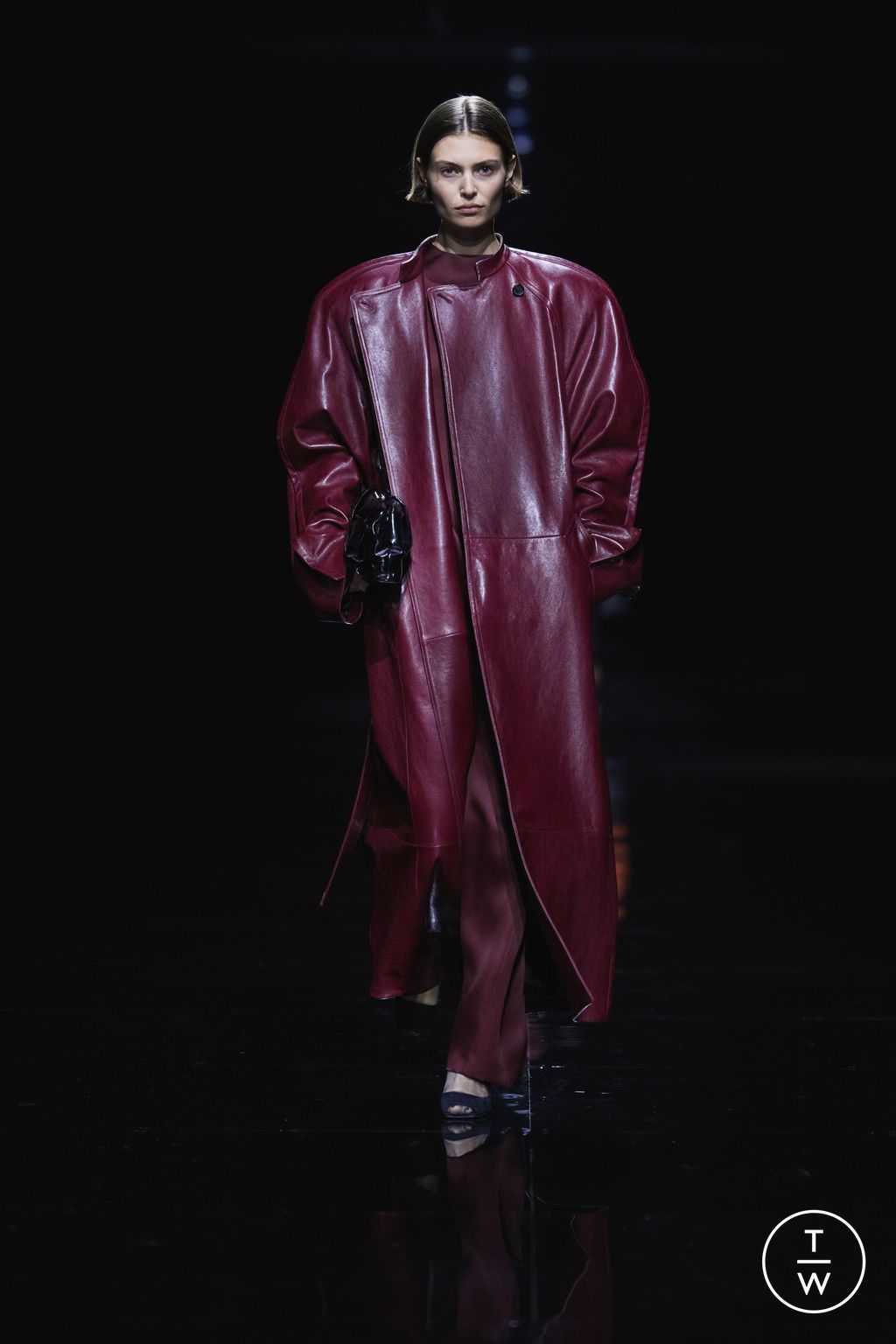 Fashion Week New York Fall/Winter 2024 look 15 from the Khaite collection womenswear