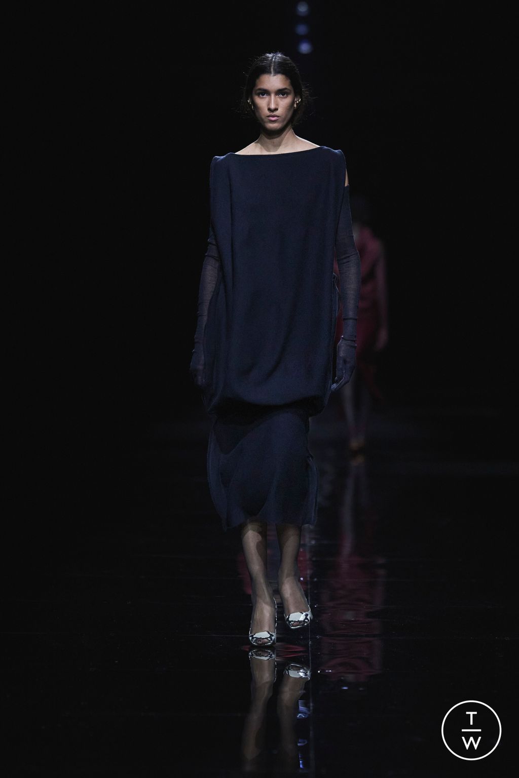 Fashion Week New York Fall/Winter 2024 look 20 de la collection Khaite womenswear