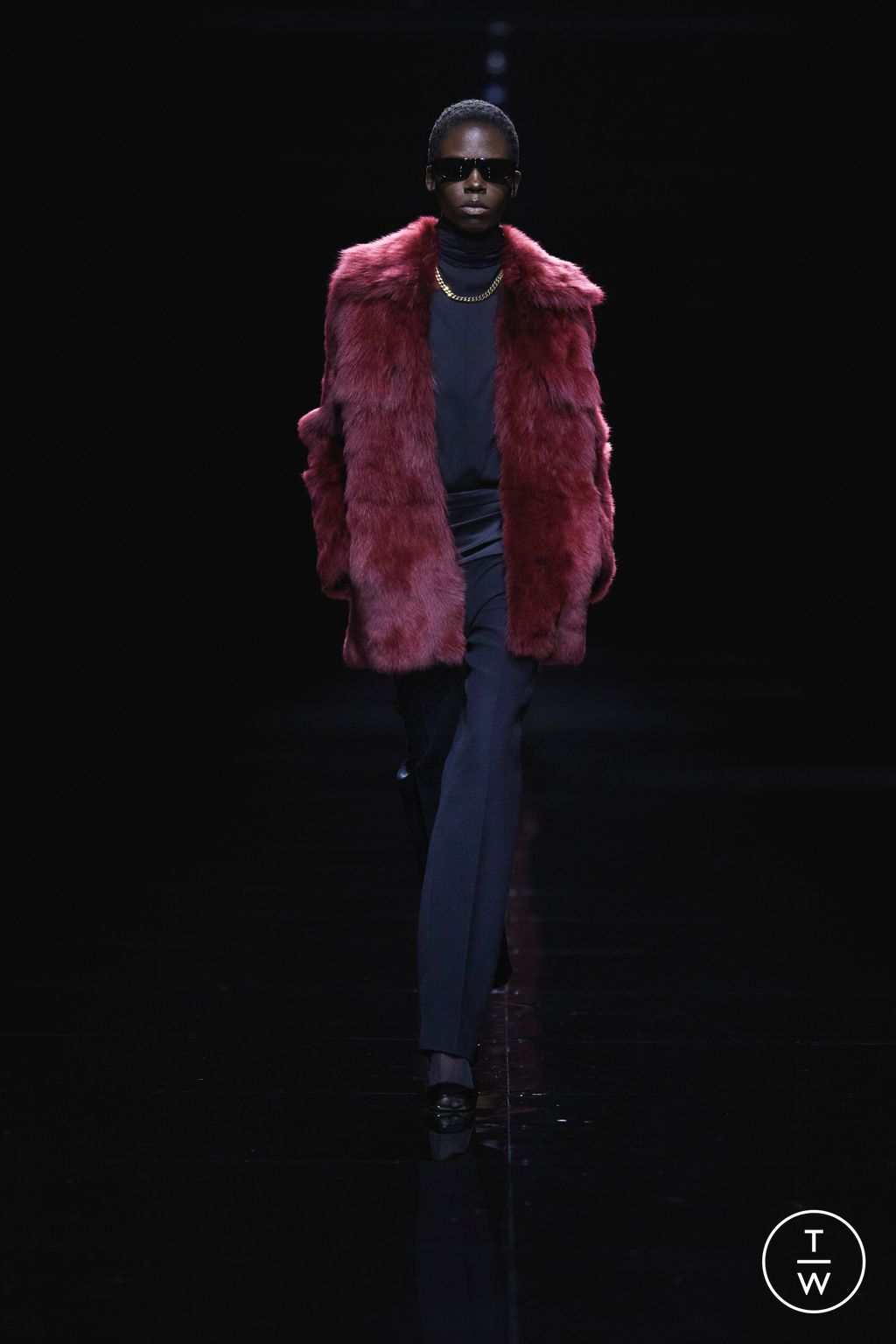 Fashion Week New York Fall/Winter 2024 look 21 from the Khaite collection womenswear