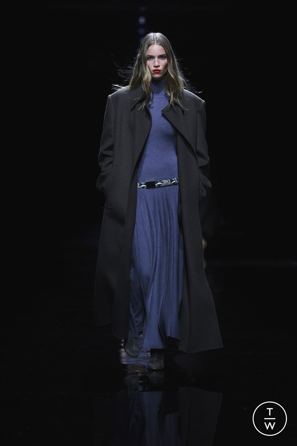 Fashion Week New York Fall/Winter 2024 look 30 from the Khaite collection womenswear