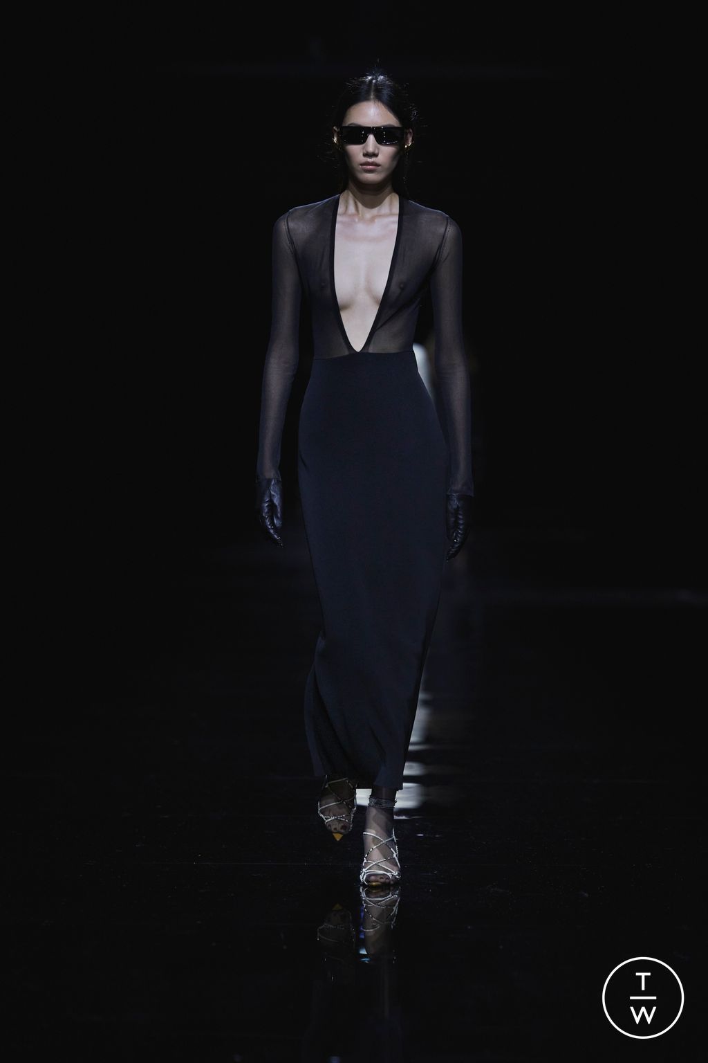 Fashion Week New York Fall/Winter 2024 look 47 de la collection Khaite womenswear