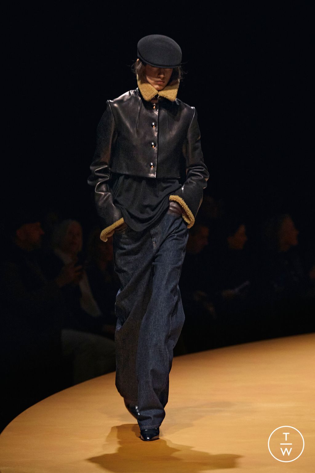 Fashion Week New York Fall/Winter 2025 look 7 from the Khaite collection womenswear