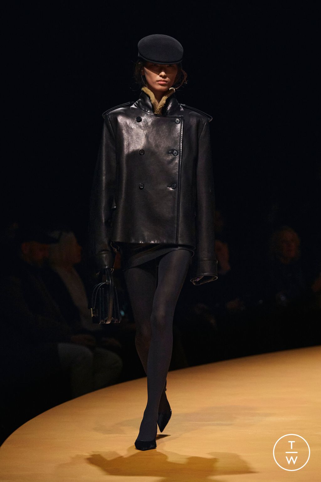 Fashion Week New York Fall/Winter 2025 look 8 from the Khaite collection womenswear