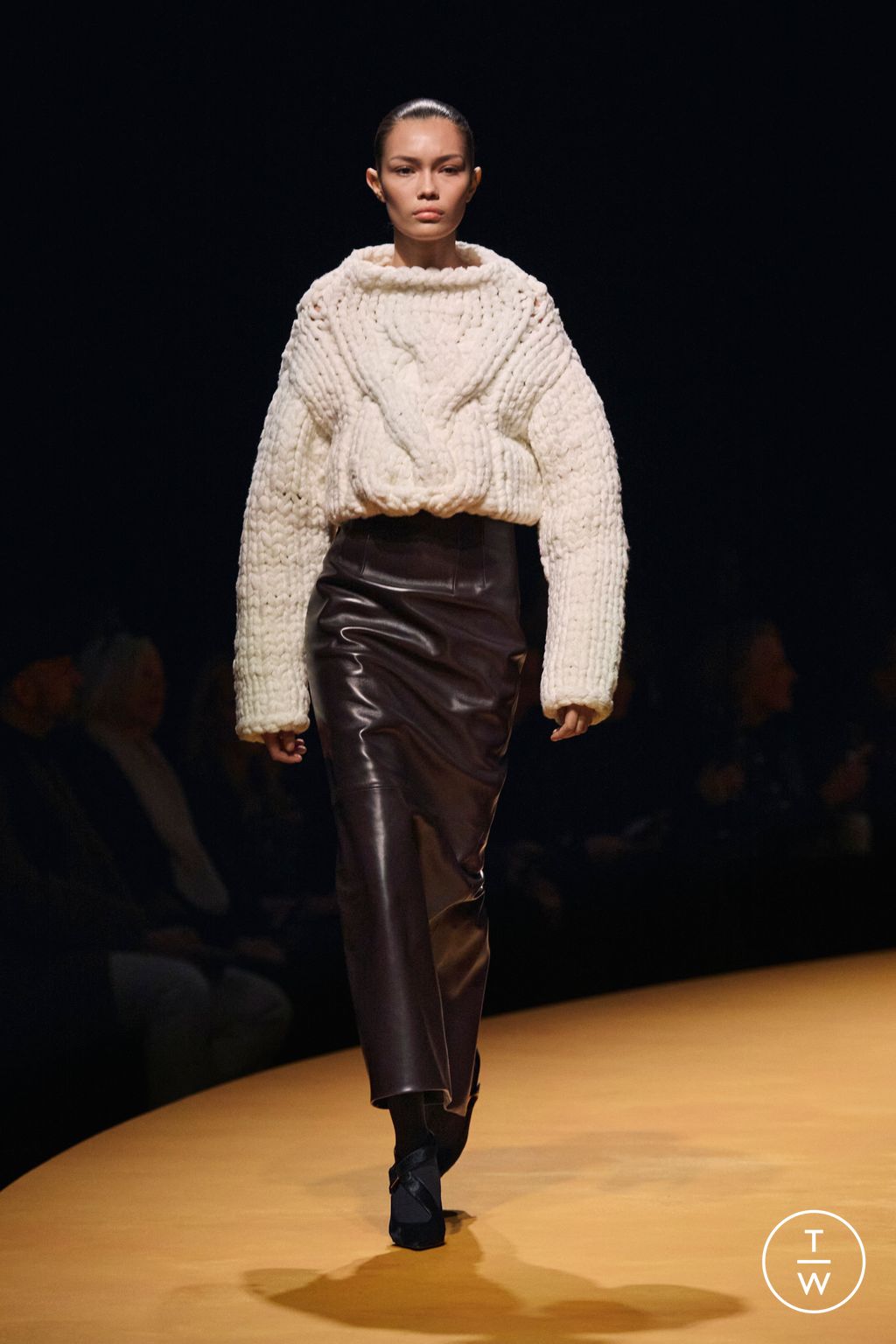 Fashion Week New York Fall/Winter 2025 look 11 from the Khaite collection womenswear