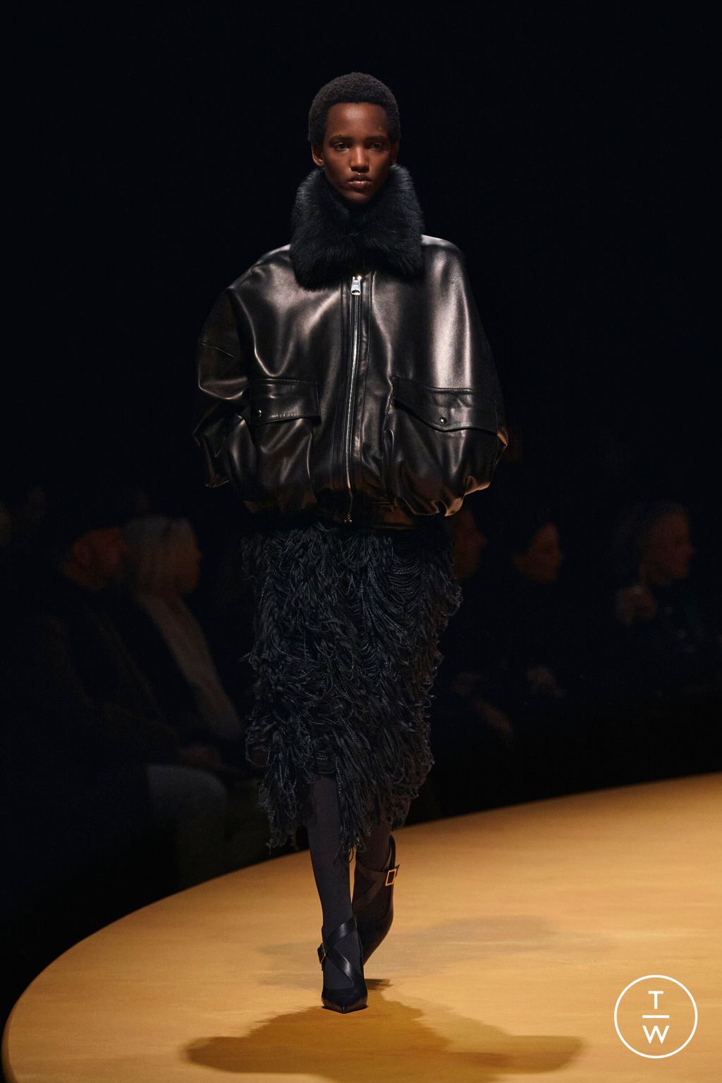 Fashion Week New York Fall/Winter 2025 look 17 from the Khaite collection womenswear