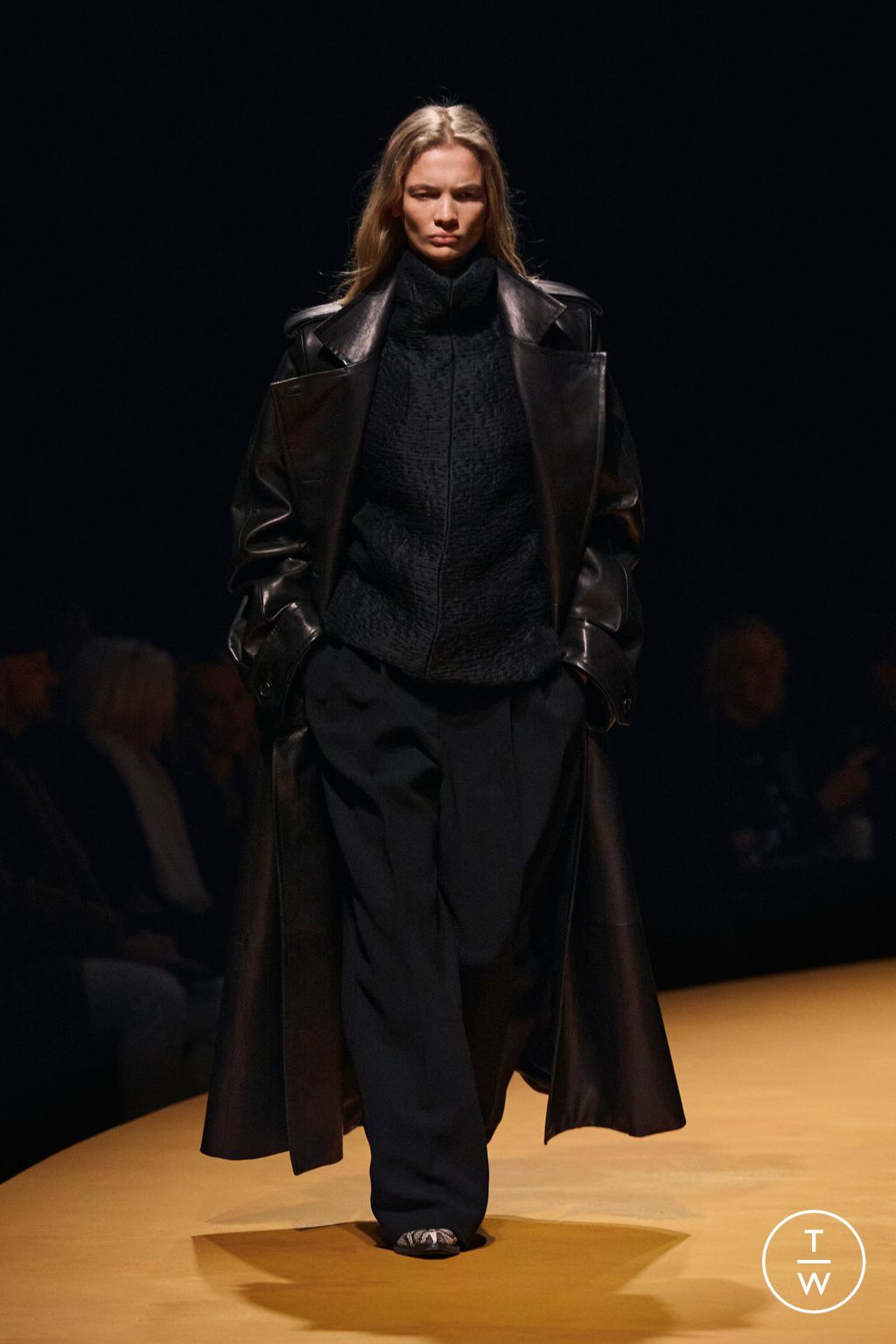 Fashion Week New York Fall/Winter 2025 look 18 from the Khaite collection womenswear