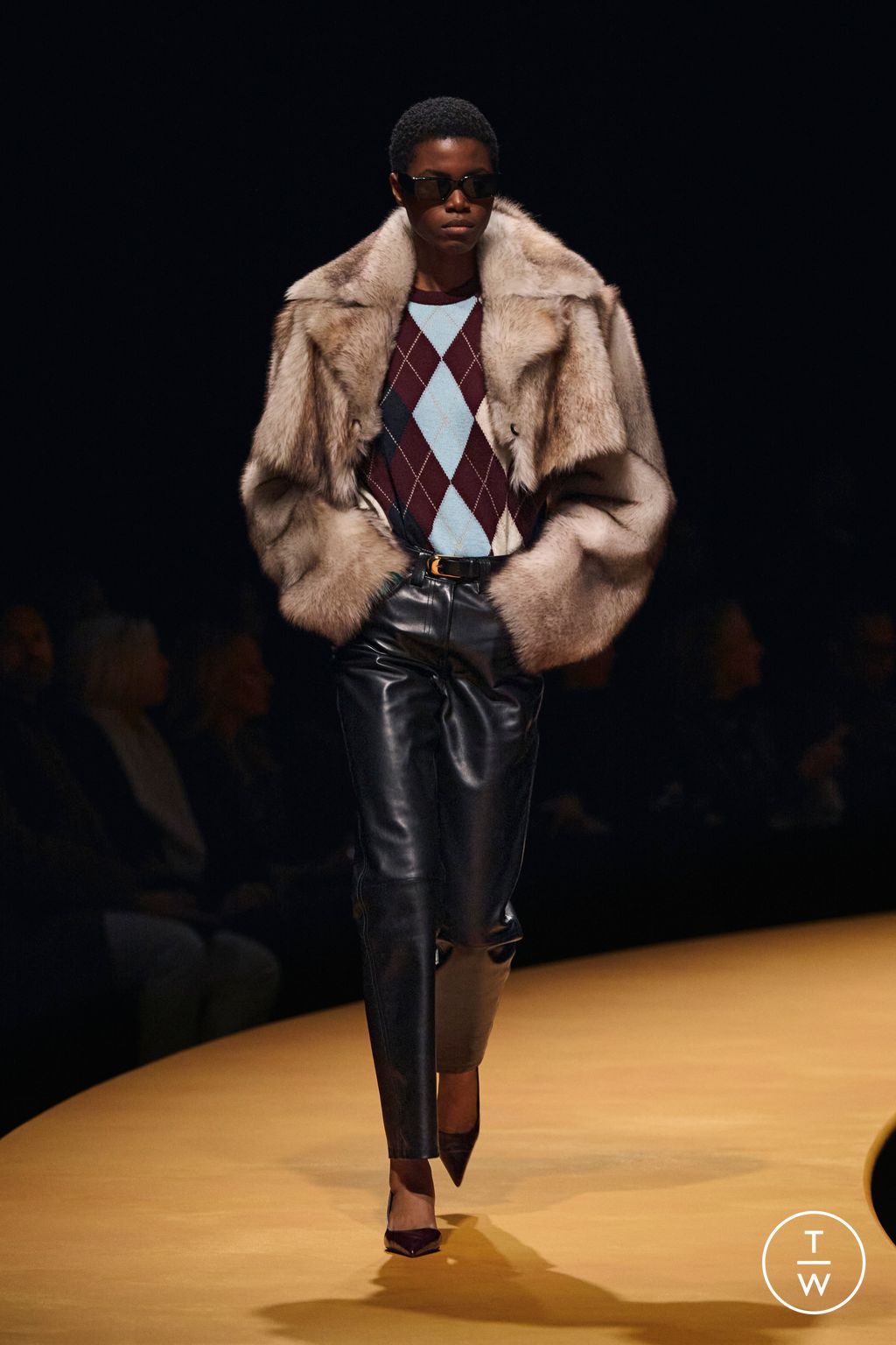 Fashion Week New York Fall/Winter 2025 look 34 from the Khaite collection womenswear