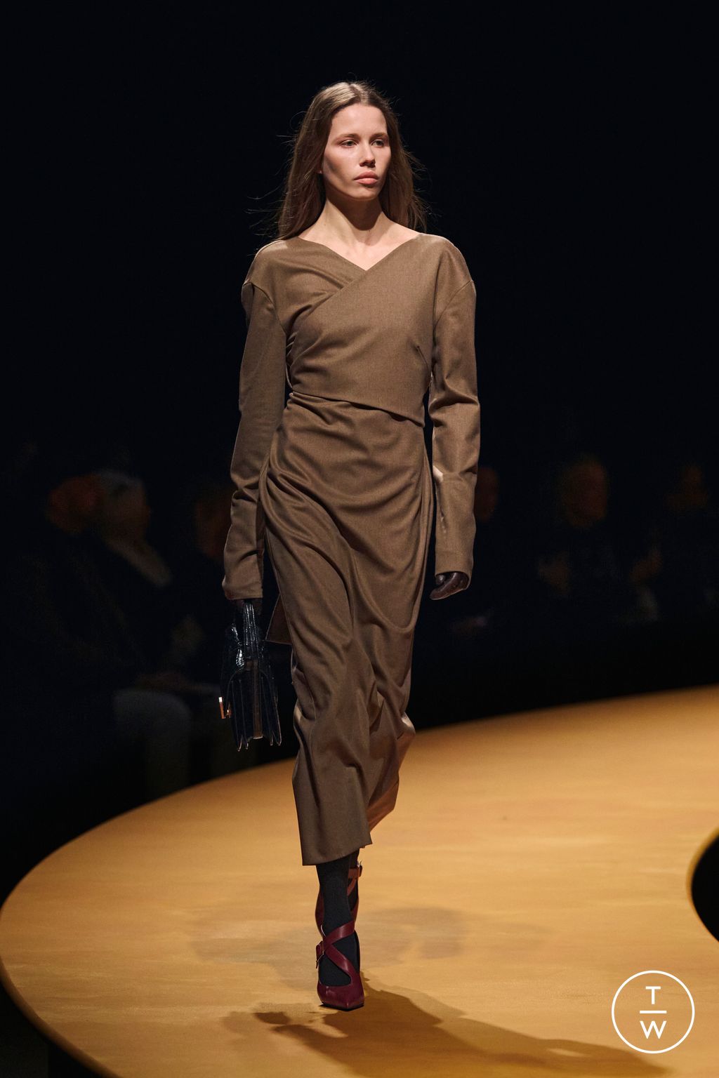 Fashion Week New York Fall/Winter 2025 look 40 from the Khaite collection womenswear