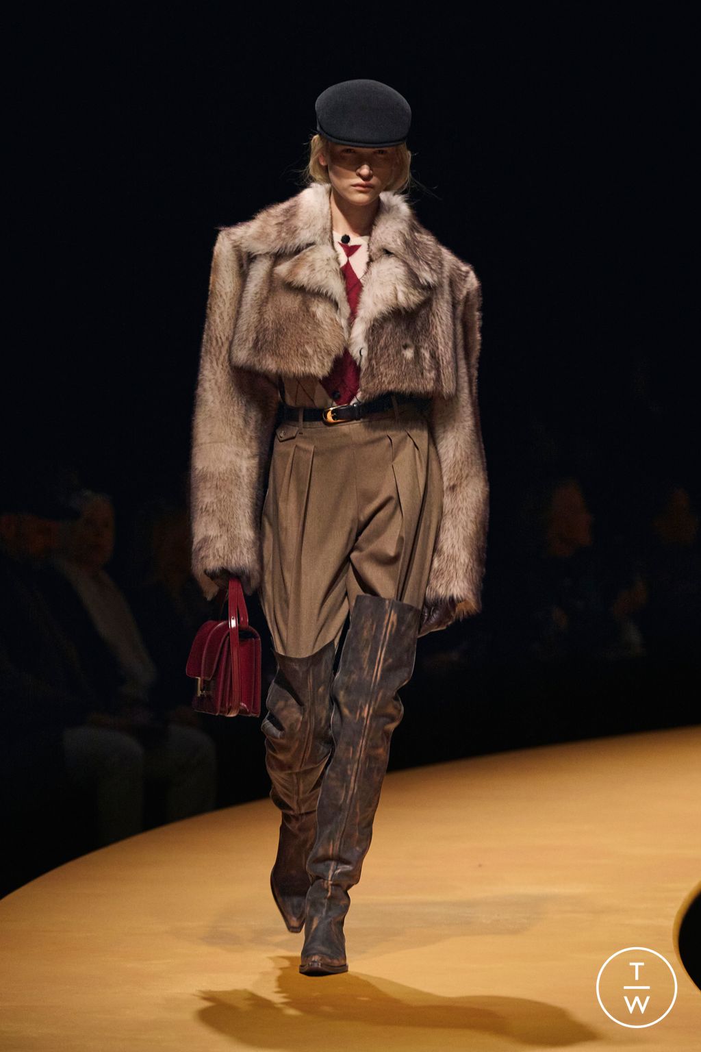 Fashion Week New York Fall/Winter 2025 look 42 from the Khaite collection womenswear