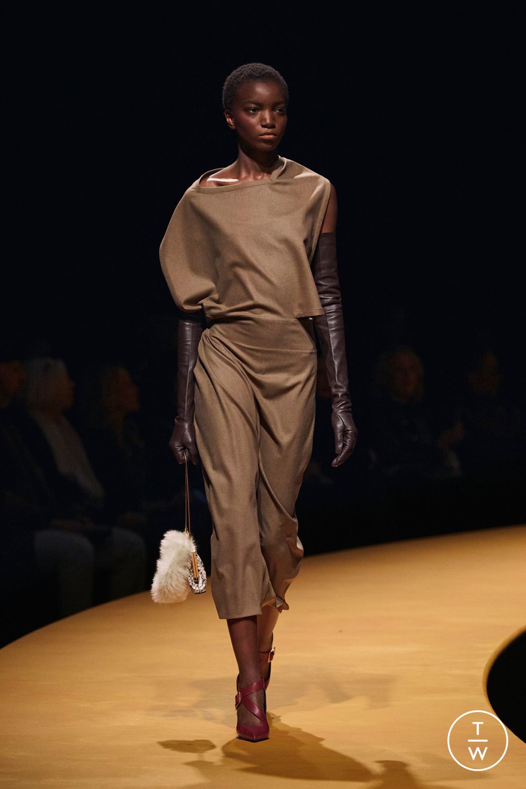 Fashion Week New York Fall/Winter 2025 look 44 from the Khaite collection womenswear