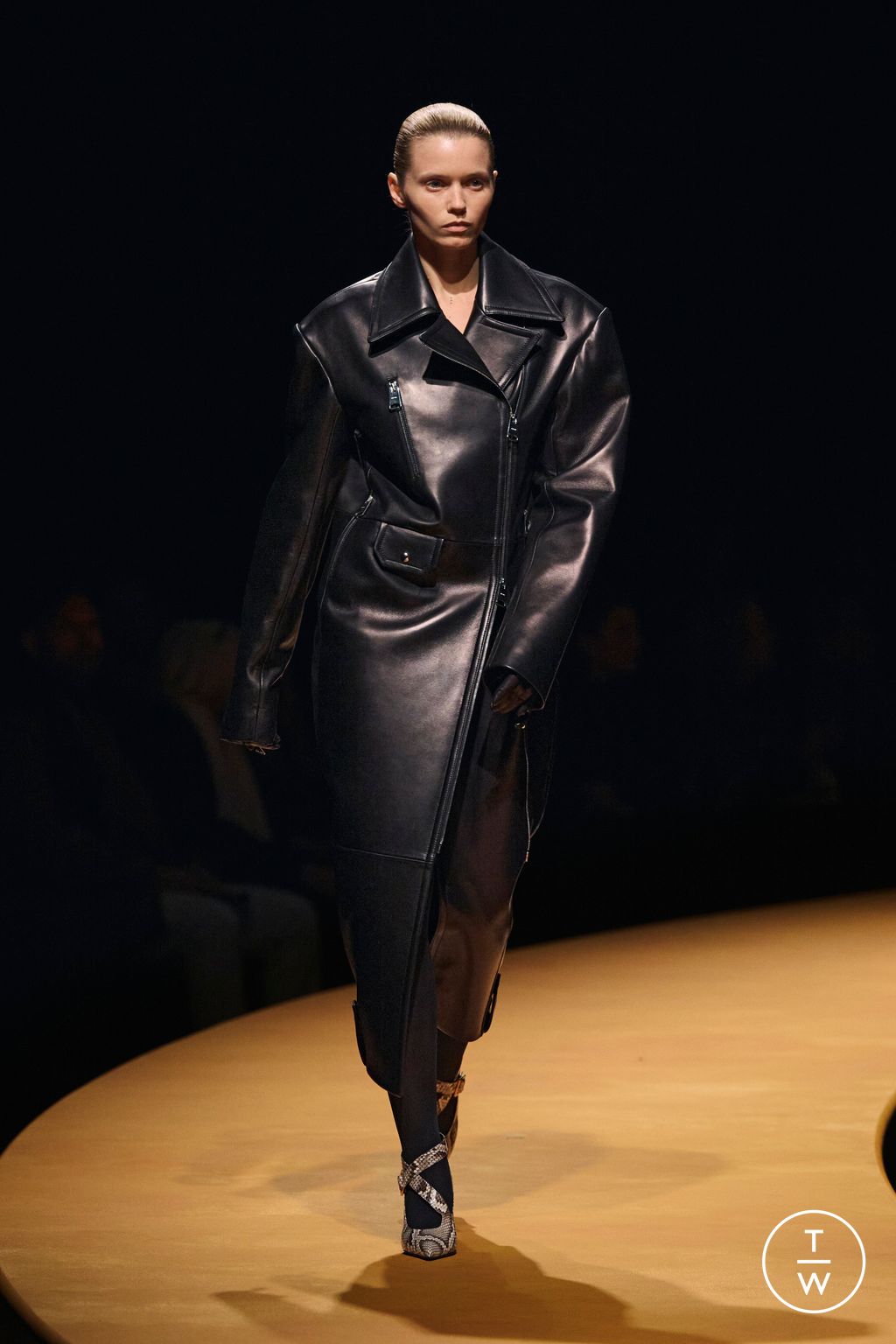 Fashion Week New York Fall/Winter 2025 look 56 from the Khaite collection womenswear