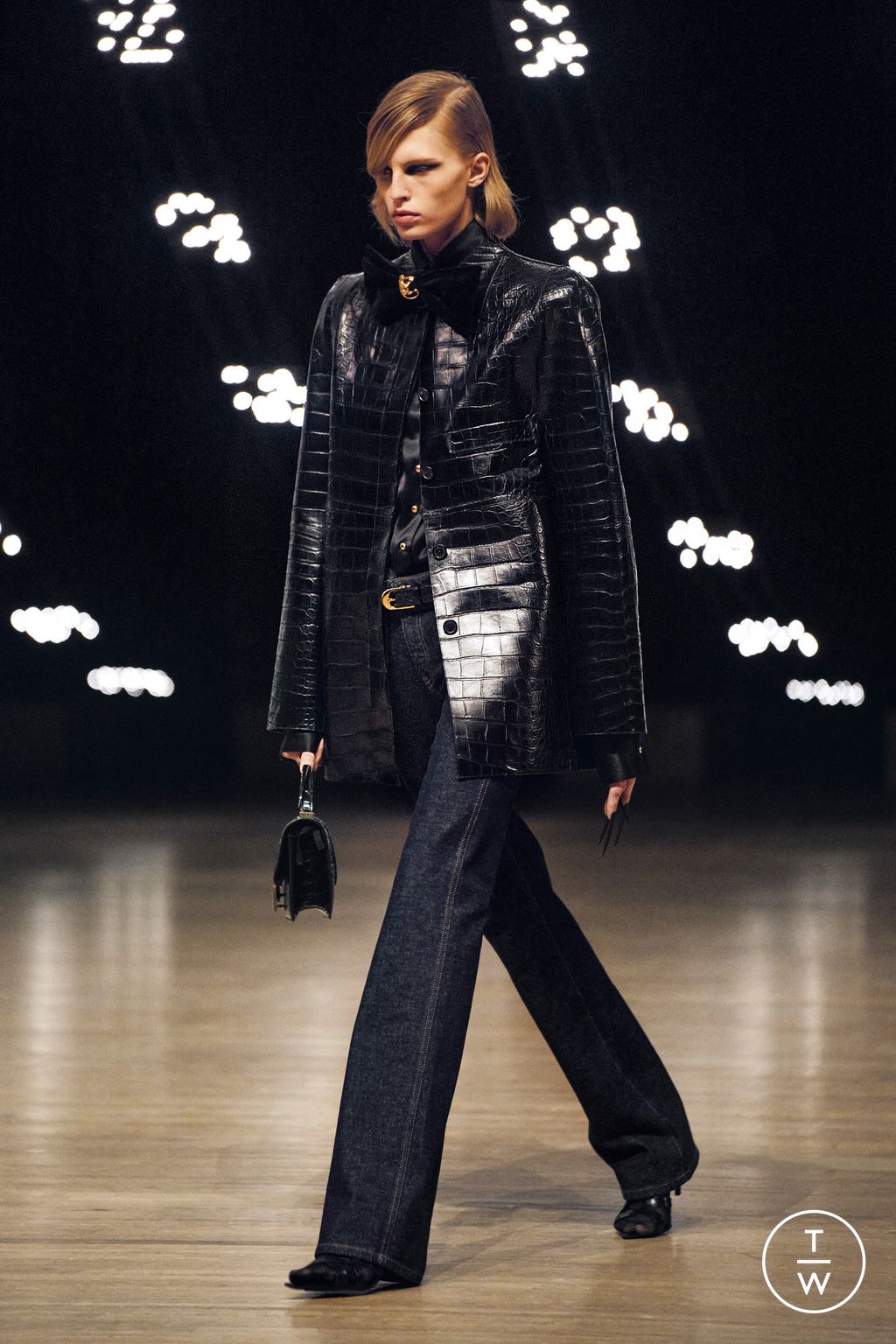 Fashion Week New York Fall/Winter 2026 look 27 de la collection Khaite womenswear