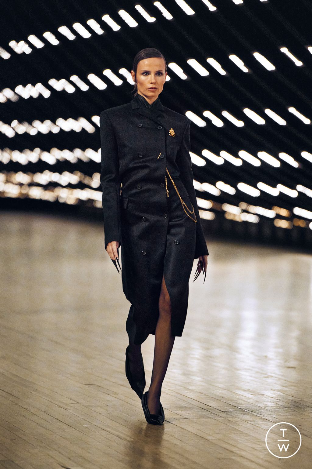 Fashion Week New York Fall/Winter 2026 look 35 from the Khaite collection womenswear