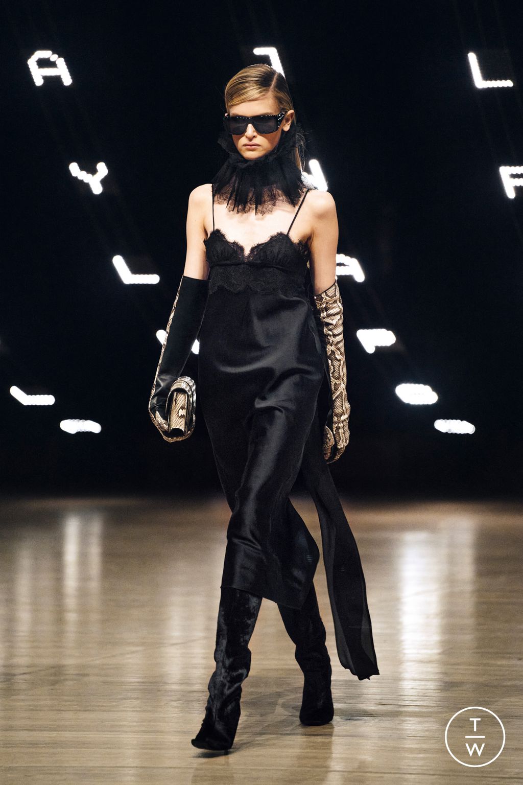 Fashion Week New York Fall/Winter 2026 look 39 from the Khaite collection womenswear