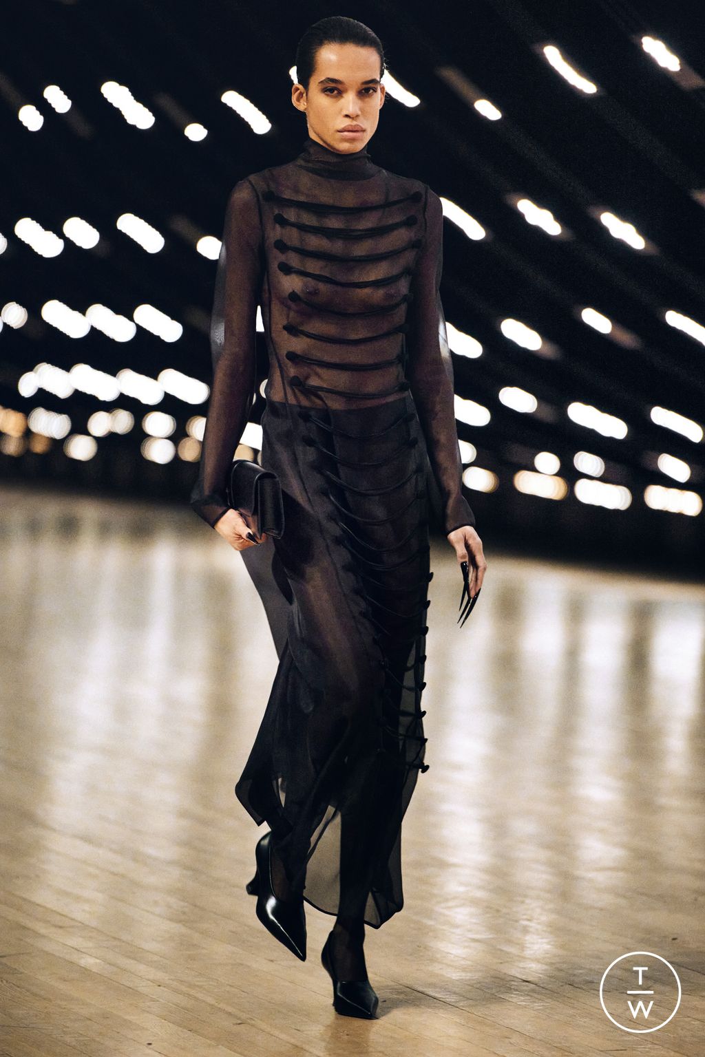 Fashion Week New York Fall/Winter 2026 look 45 from the Khaite collection womenswear