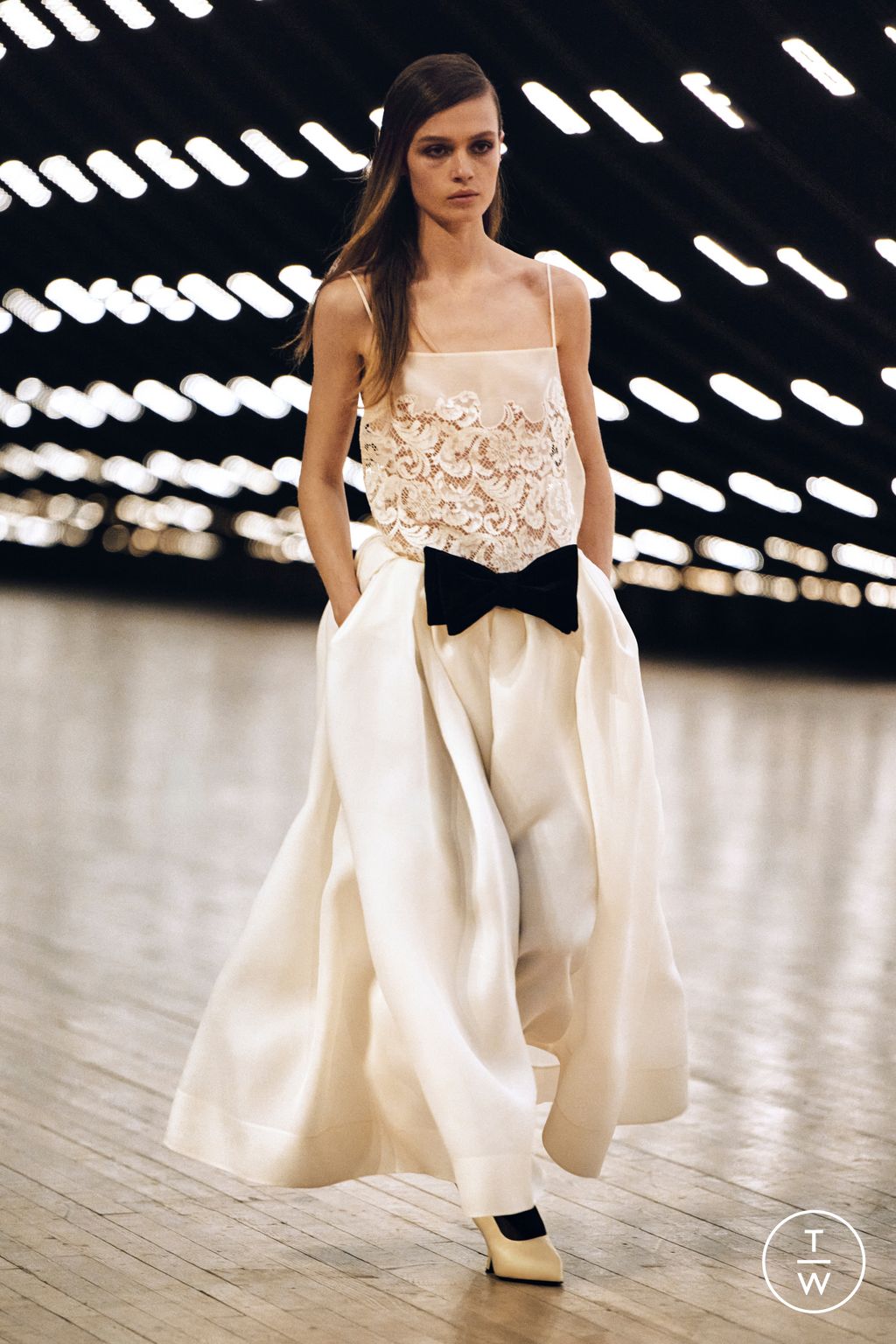 Fashion Week New York Fall/Winter 2026 look 51 from the Khaite collection womenswear