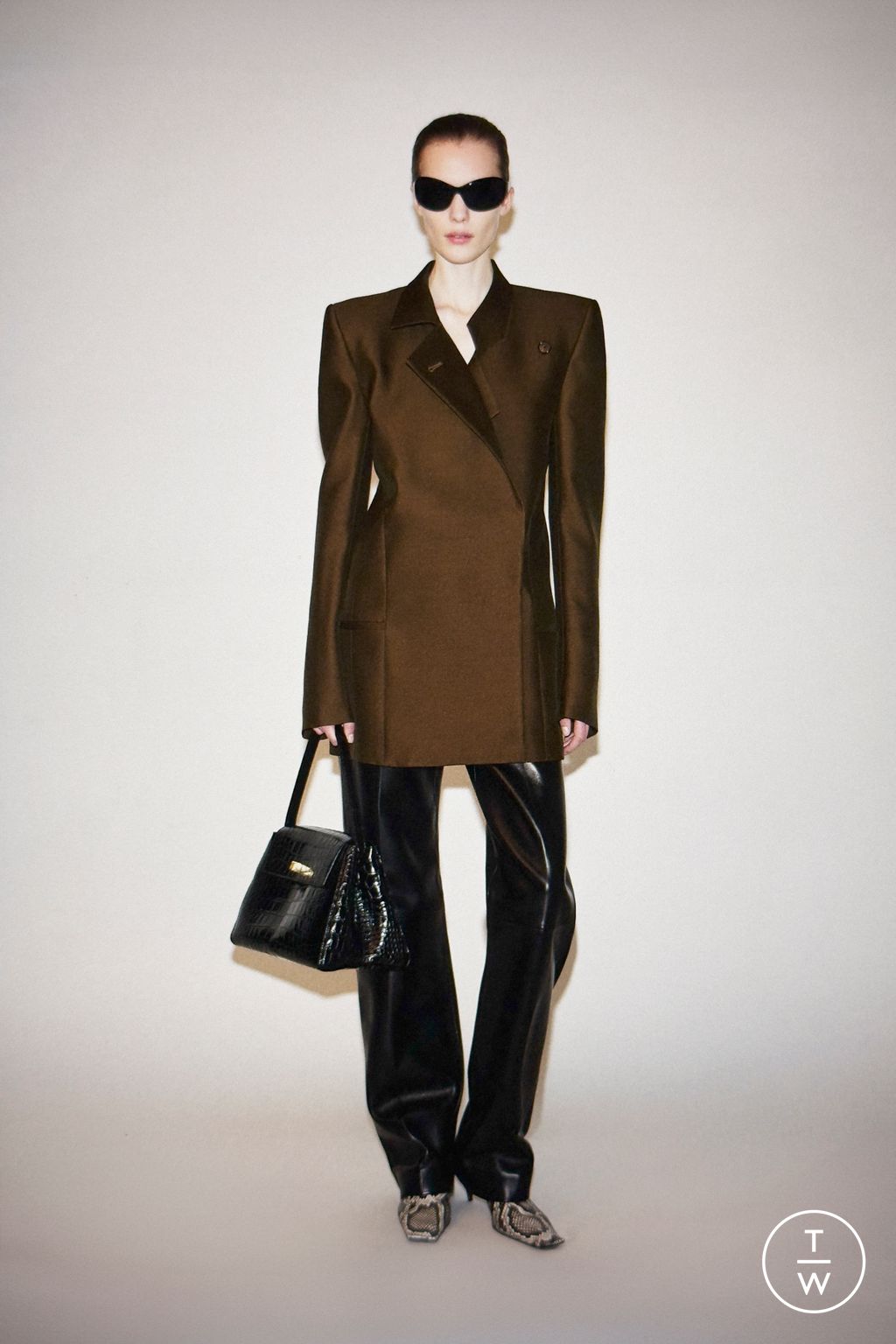 Fashion Week New York Pre-Fall 2026 look 11 from the Khaite collection womenswear