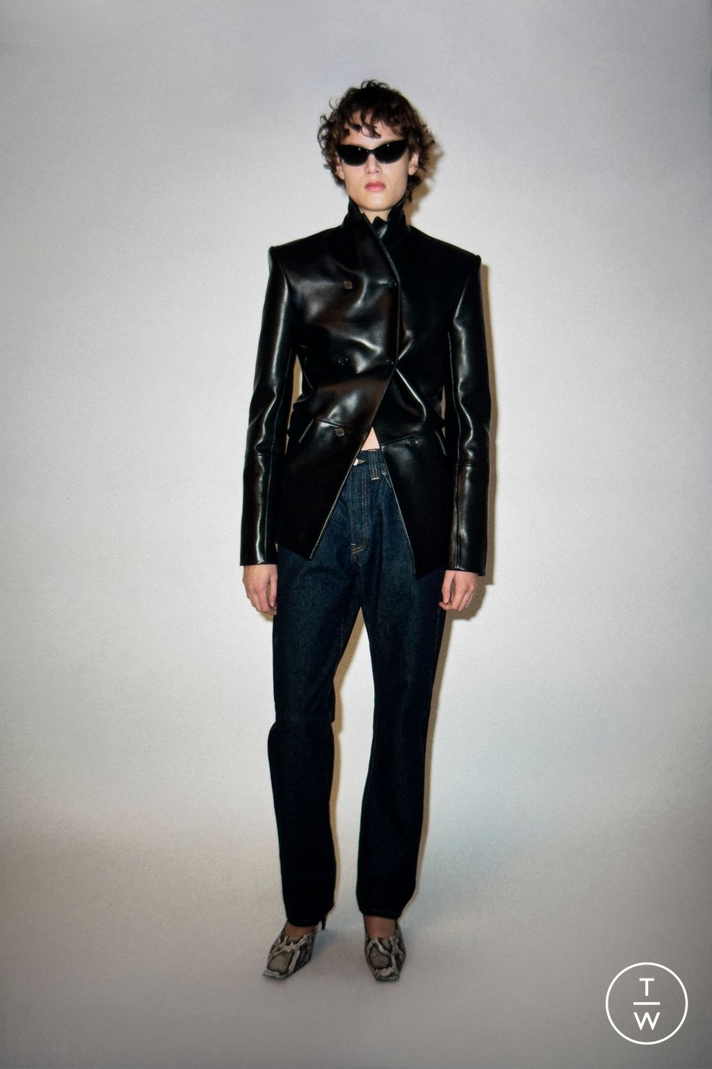 Fashion Week New York Pre-Fall 2026 look 16 from the Khaite collection womenswear
