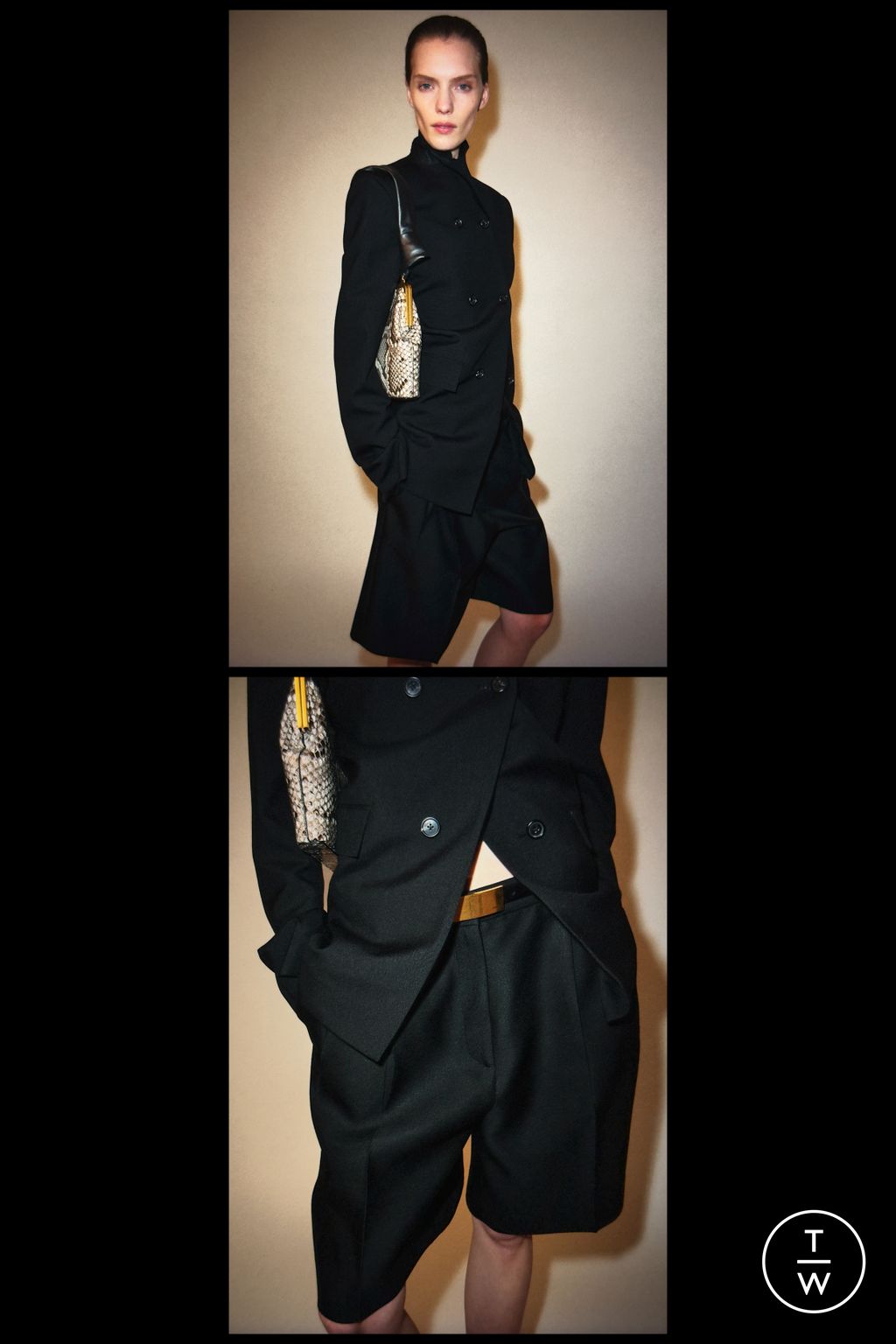 Fashion Week New York Pre-Fall 2026 look 23 from the Khaite collection 女装