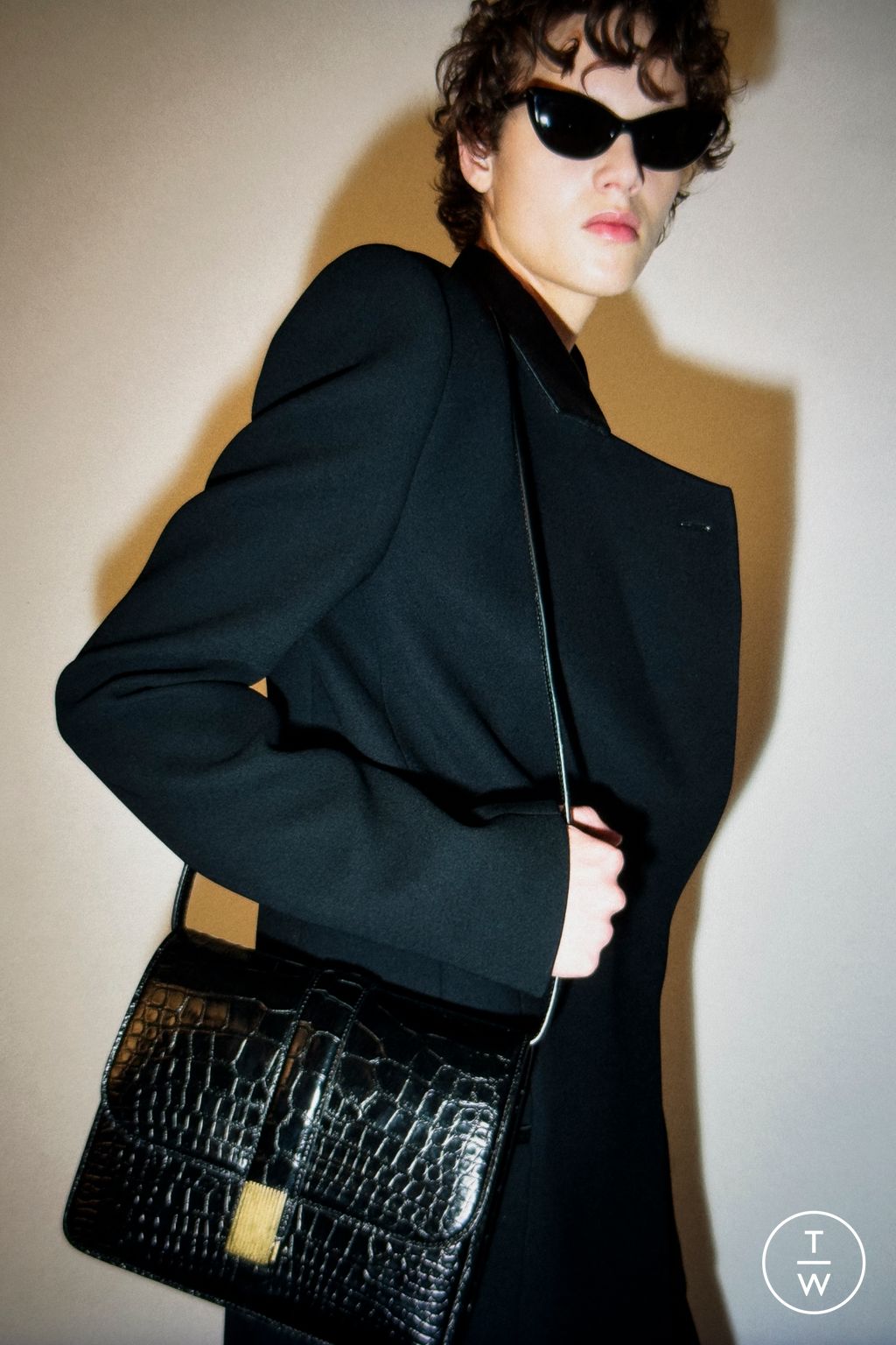 Fashion Week New York Pre-Fall 2026 look 25 from the Khaite collection womenswear