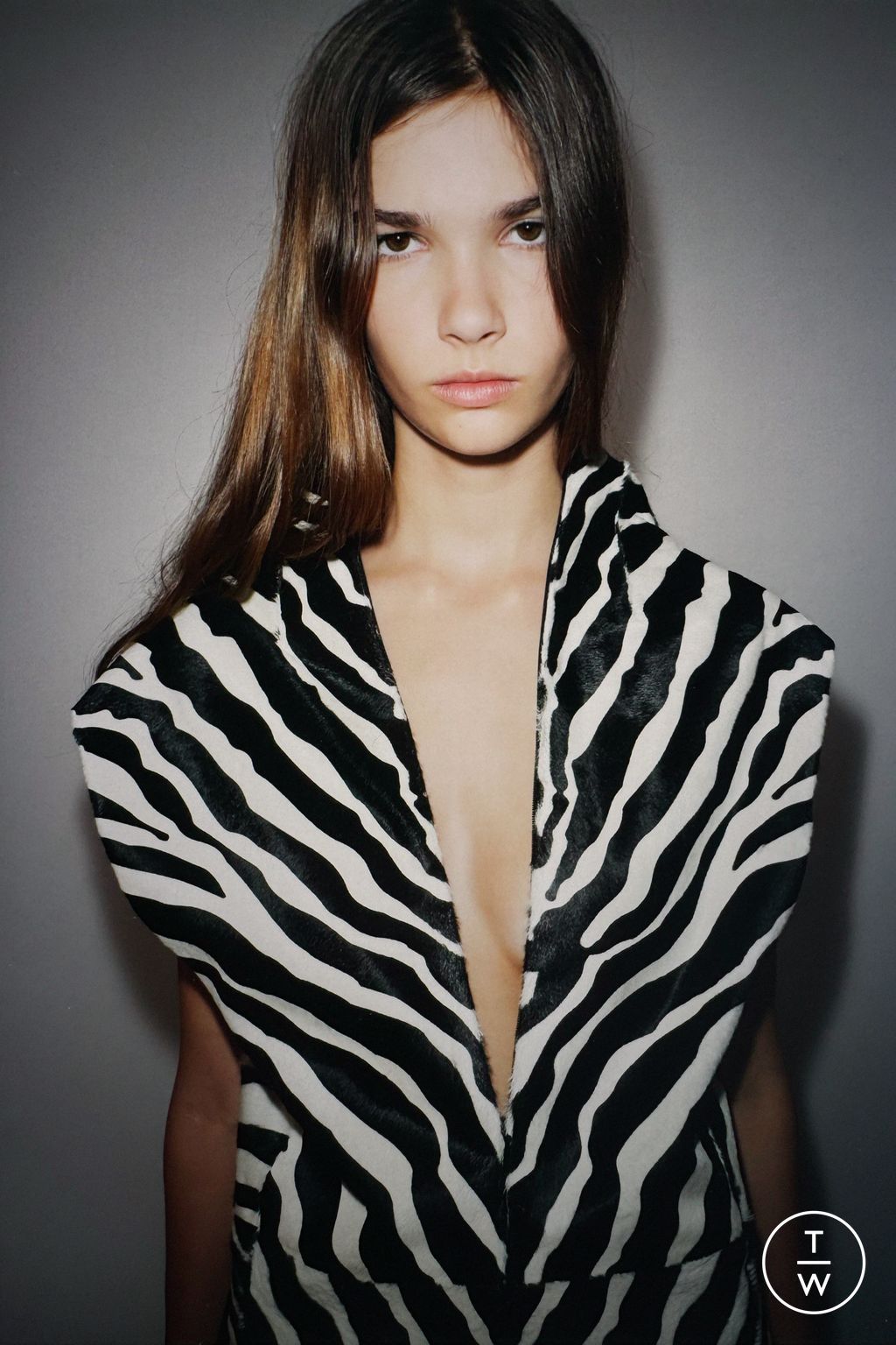 Fashion Week New York Resort 2026 look 46 de la collection Khaite womenswear