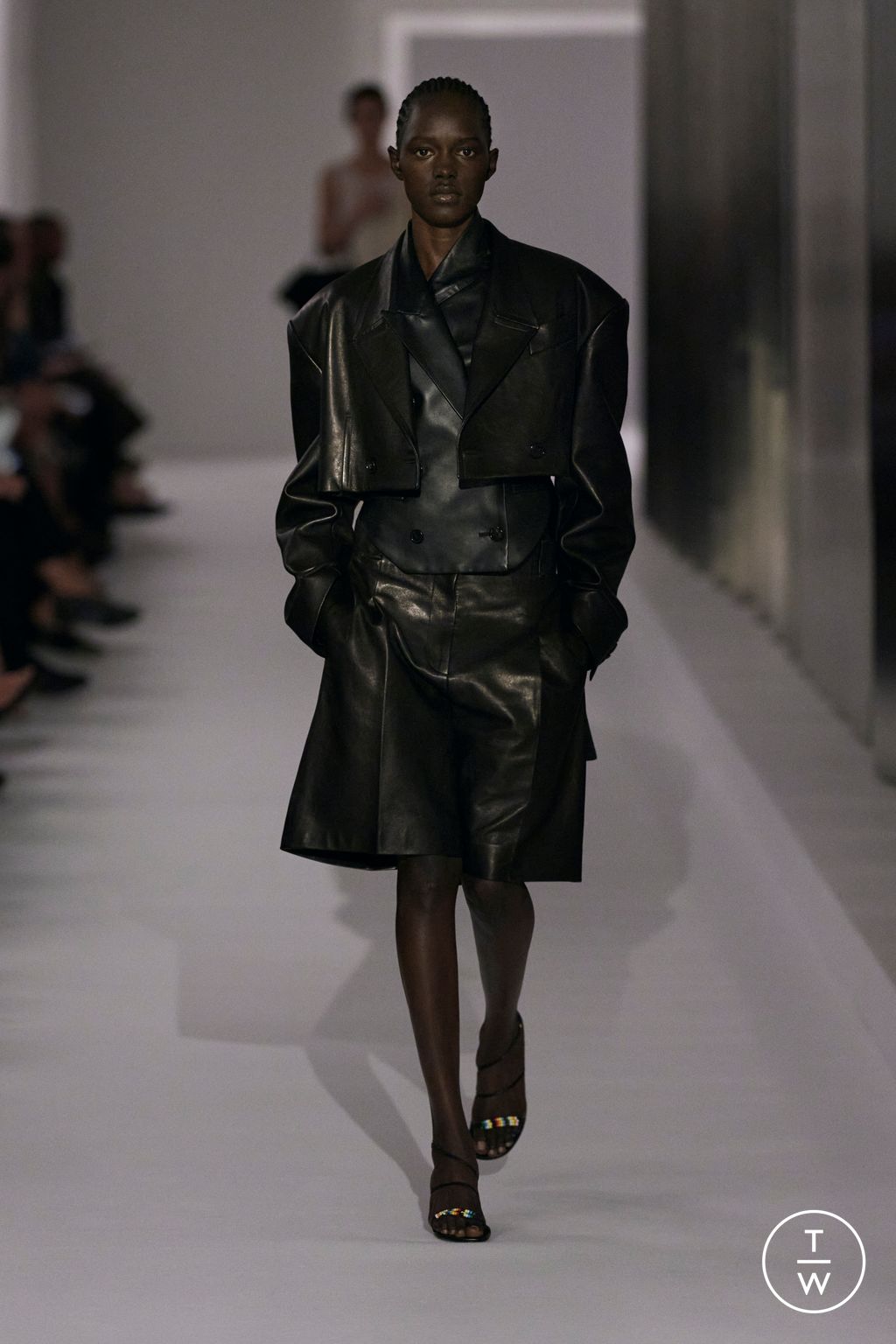 Fashion Week New York Spring-Summer 2025 look 30 from the Khaite collection womenswear