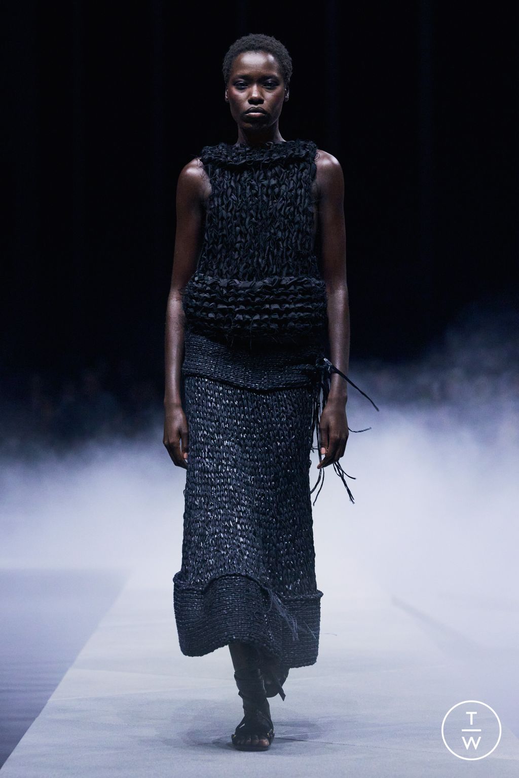 Fashion Week New York Spring/Summer 2026 look 11 from the Khaite collection womenswear