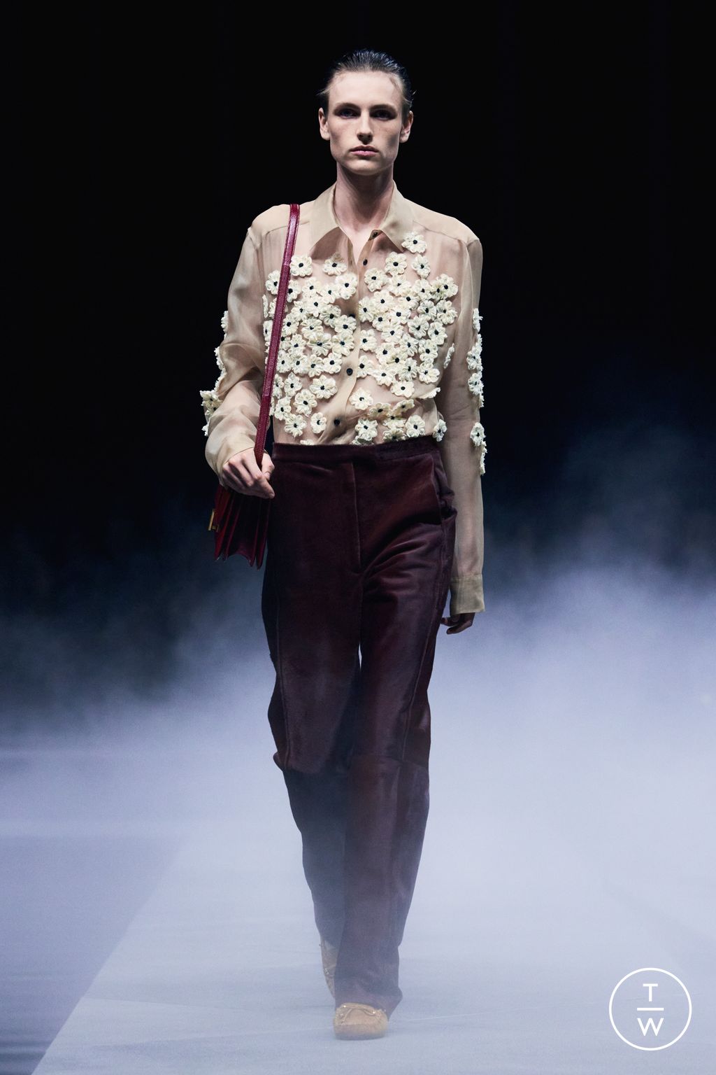 Fashion Week New York Spring/Summer 2026 look 13 from the Khaite collection womenswear