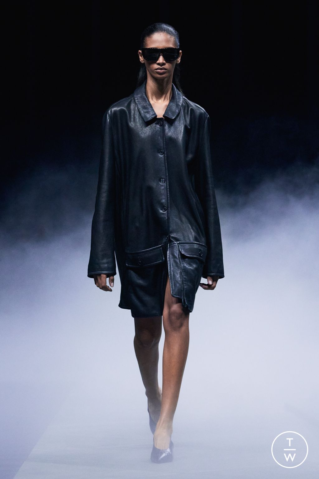 Fashion Week New York Spring/Summer 2026 look 18 from the Khaite collection womenswear