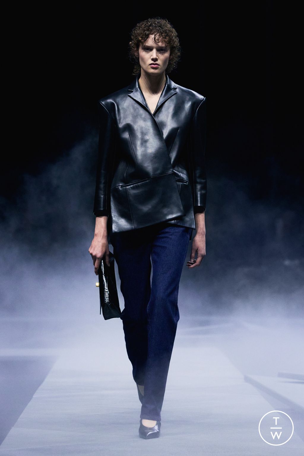 Fashion Week New York Spring/Summer 2026 look 1 from the Khaite collection womenswear