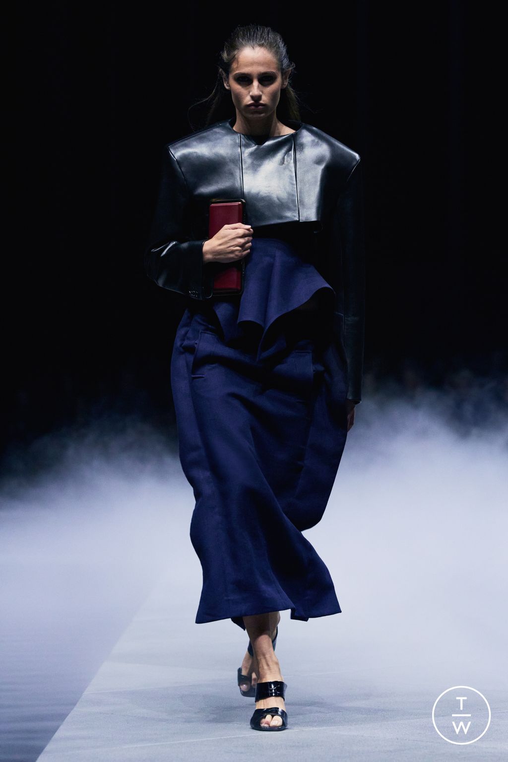 Fashion Week New York Spring/Summer 2026 look 34 from the Khaite collection womenswear