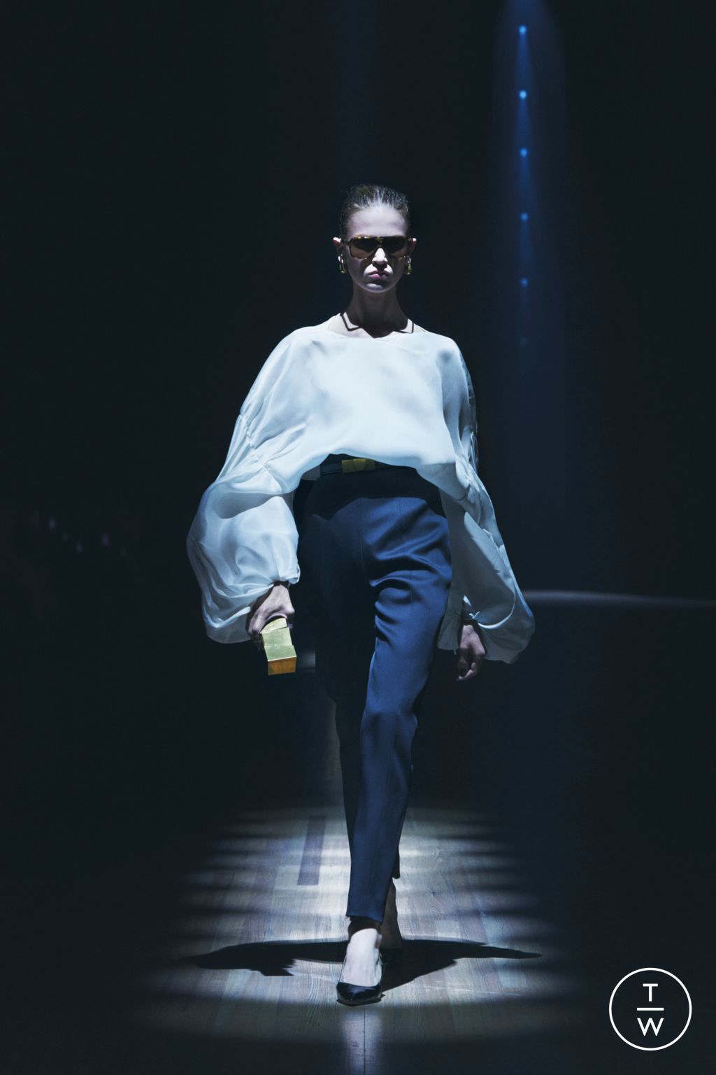 Fashion Week New York Spring/Summer 2024 look 4 de la collection Khaite womenswear