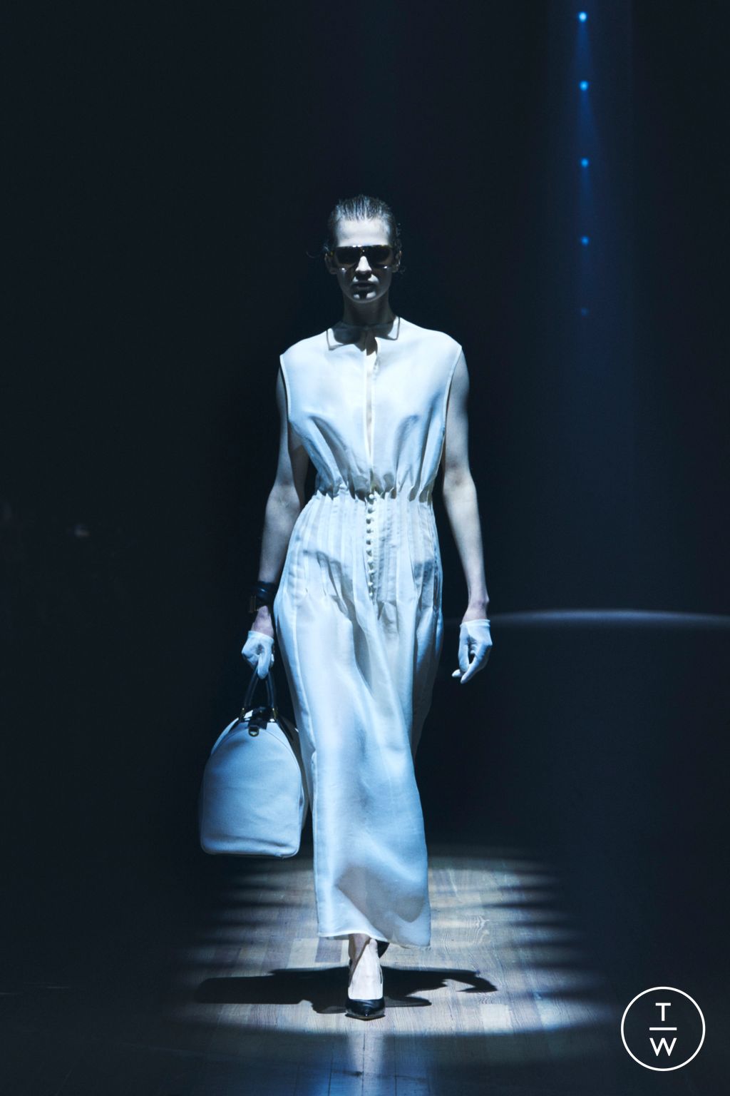 Fashion Week New York Spring/Summer 2024 look 12 de la collection Khaite womenswear