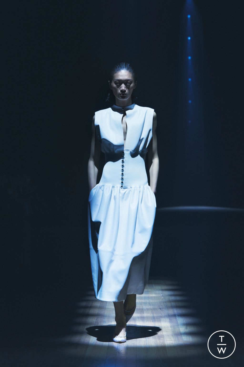 Fashion Week New York Spring/Summer 2024 look 18 from the Khaite collection womenswear