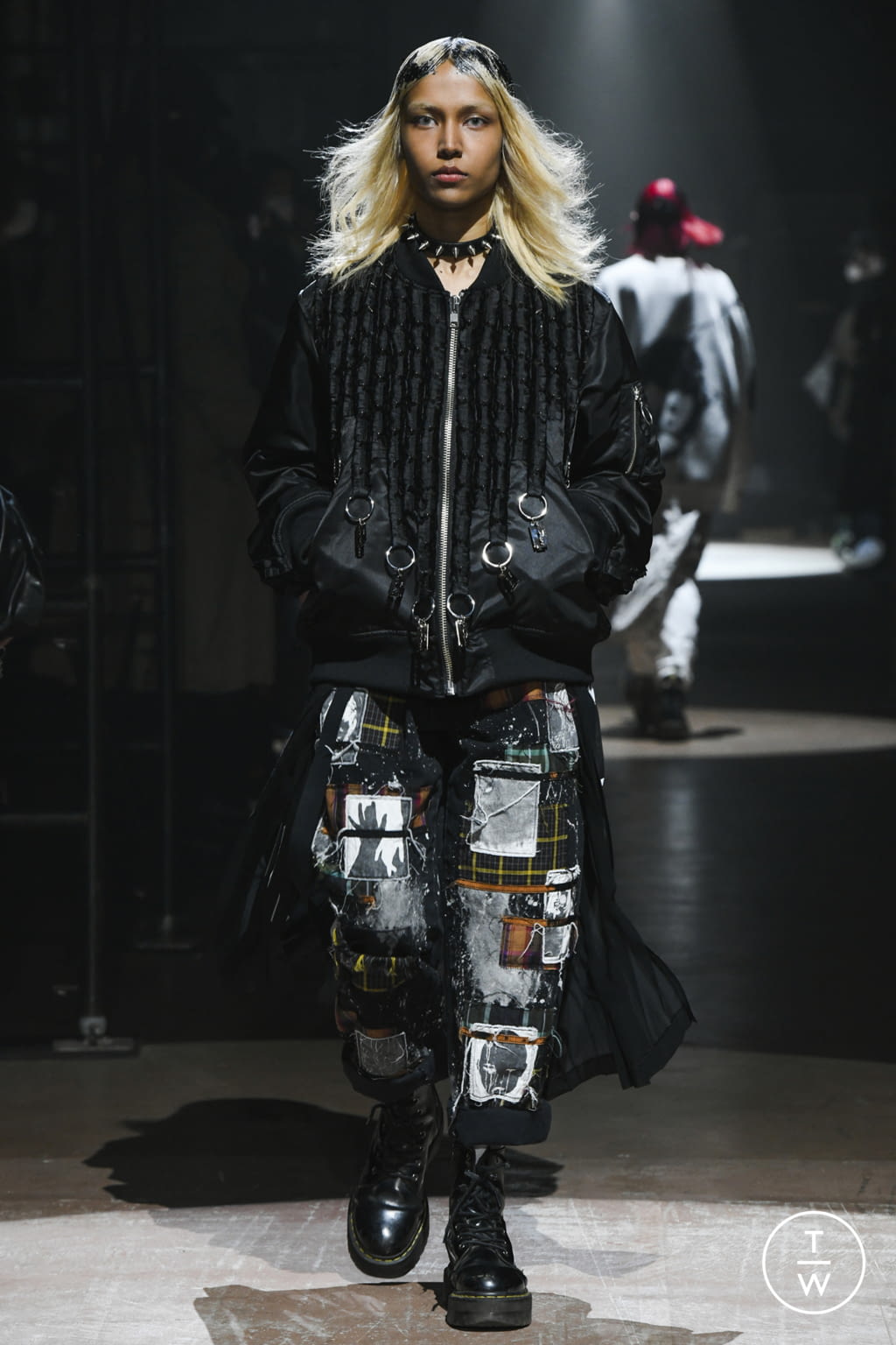 Fashion Week Paris Fall/Winter 2021 look 5 from the KIDILL collection 男装