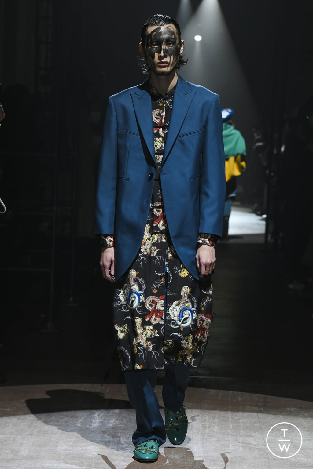Fashion Week Paris Fall/Winter 2021 look 17 from the KIDILL collection 男装